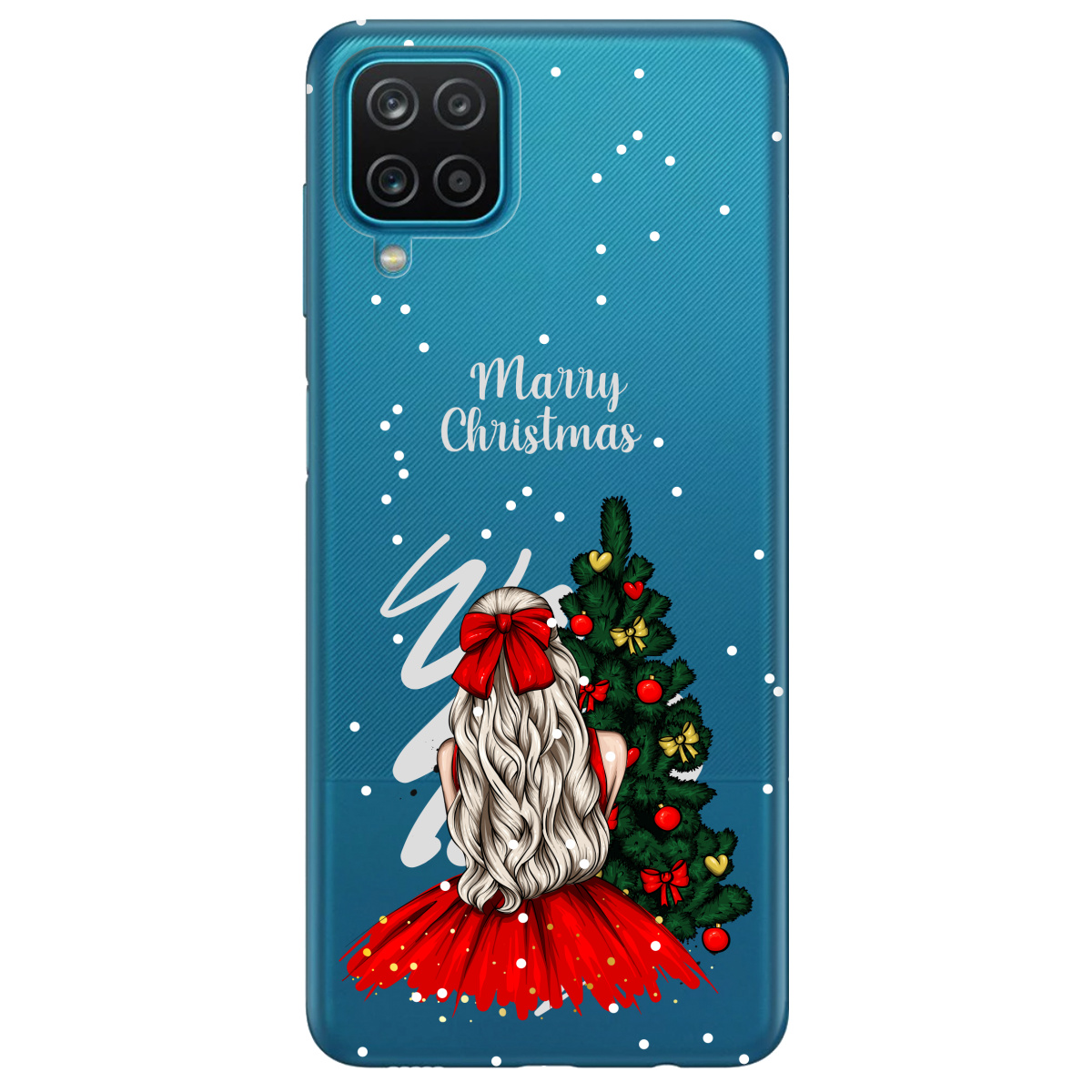 Чохол для Samsung Galaxy A12 Beautiful christmas - фото 1 Чохол для Samsung Galaxy A12 Beautiful christmas - фото 1 - Чохли для телефонів