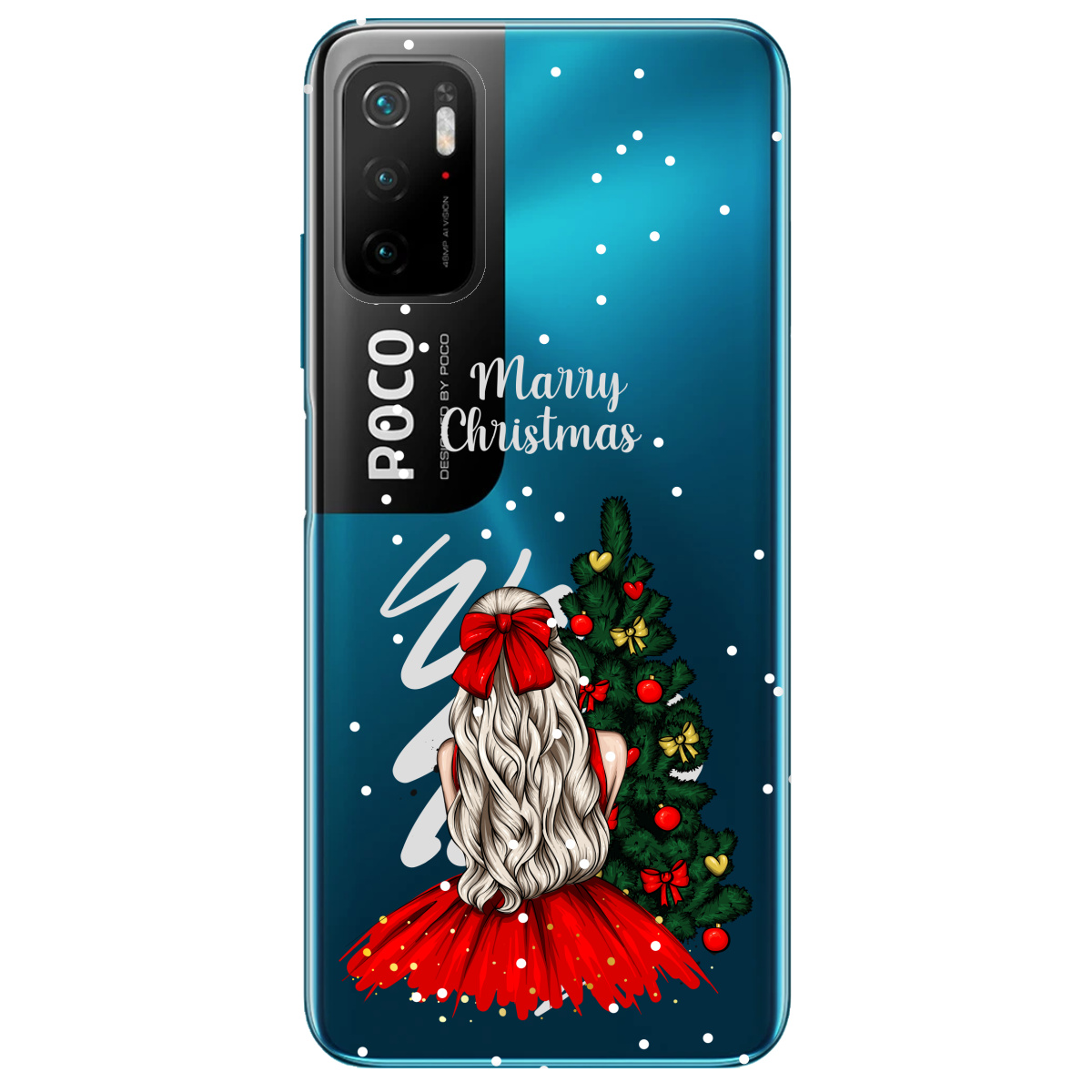 Чохол для Xiaomi Redmi Note 10 5G Beautiful christmas - фото 1 - Чохли для телефонів