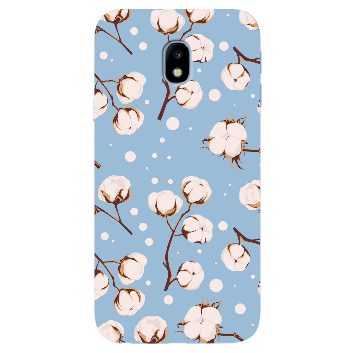 Чехол для Samsung Galaxy J3 2017 Квітка бавовни - фото 1 - Чехлы для телефонов