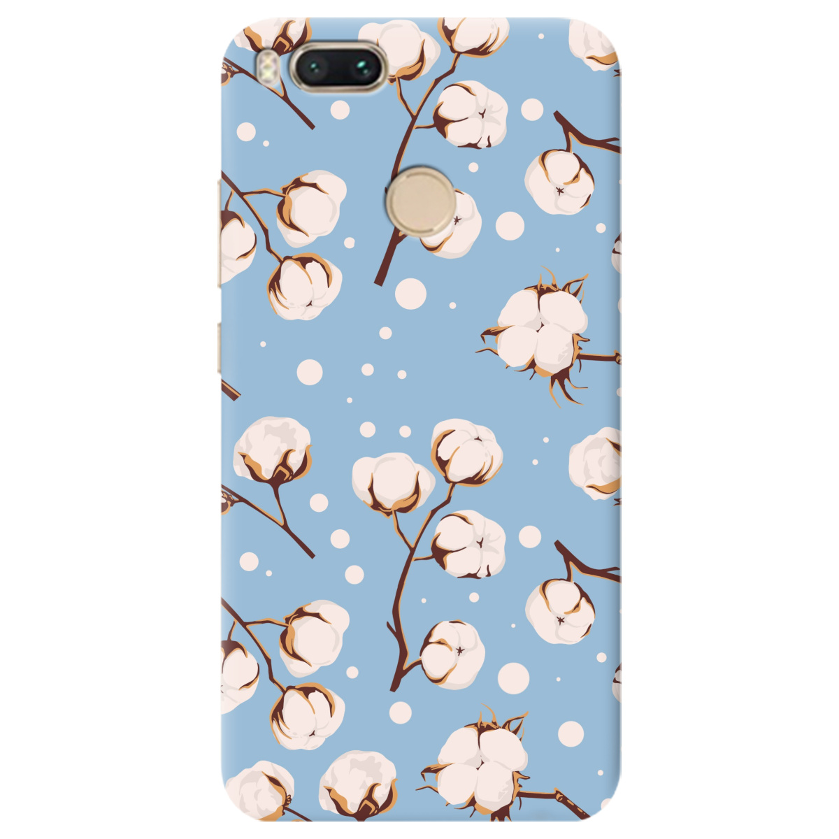 Чехол для Xiaomi Mi A1 Квітка бавовни - фото 1 - Чехлы для телефонов