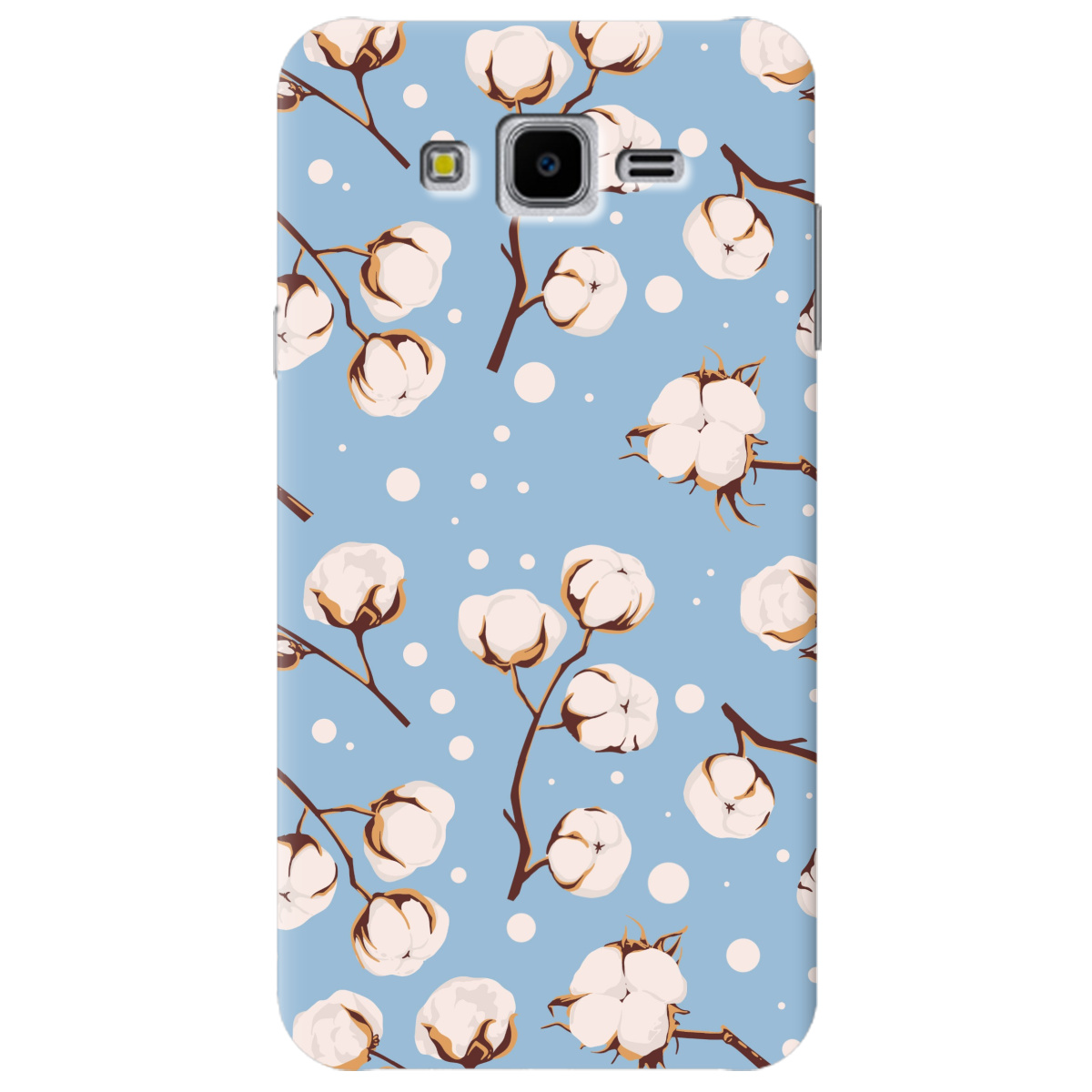 Чехол для Samsung Galaxy J7 Neo J701F / DS Квітка бавовни - фото 1 - Чехлы для телефонов