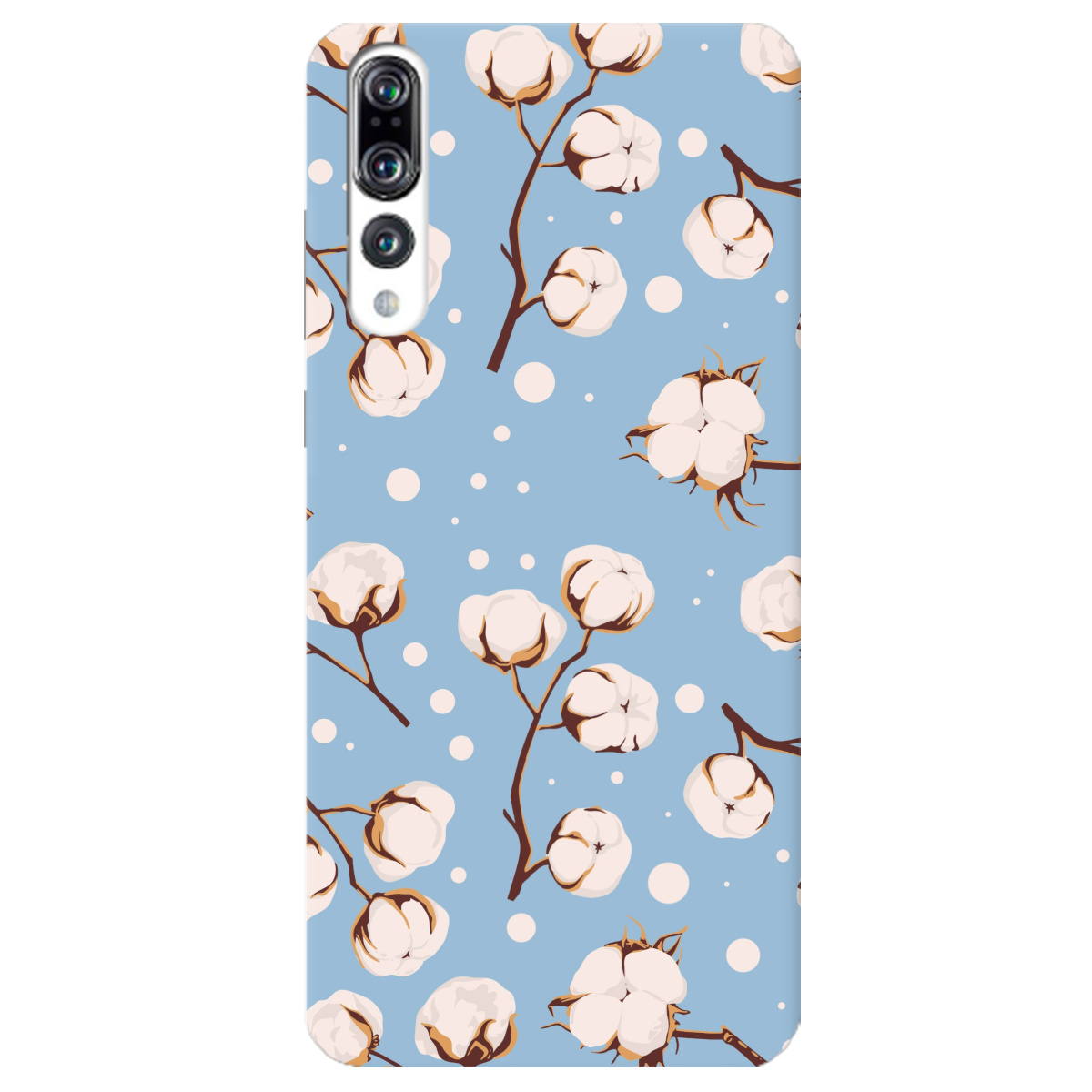 Чехол для Huawei P20 Pro Квітка бавовни - фото 1 - Чехлы для телефонов