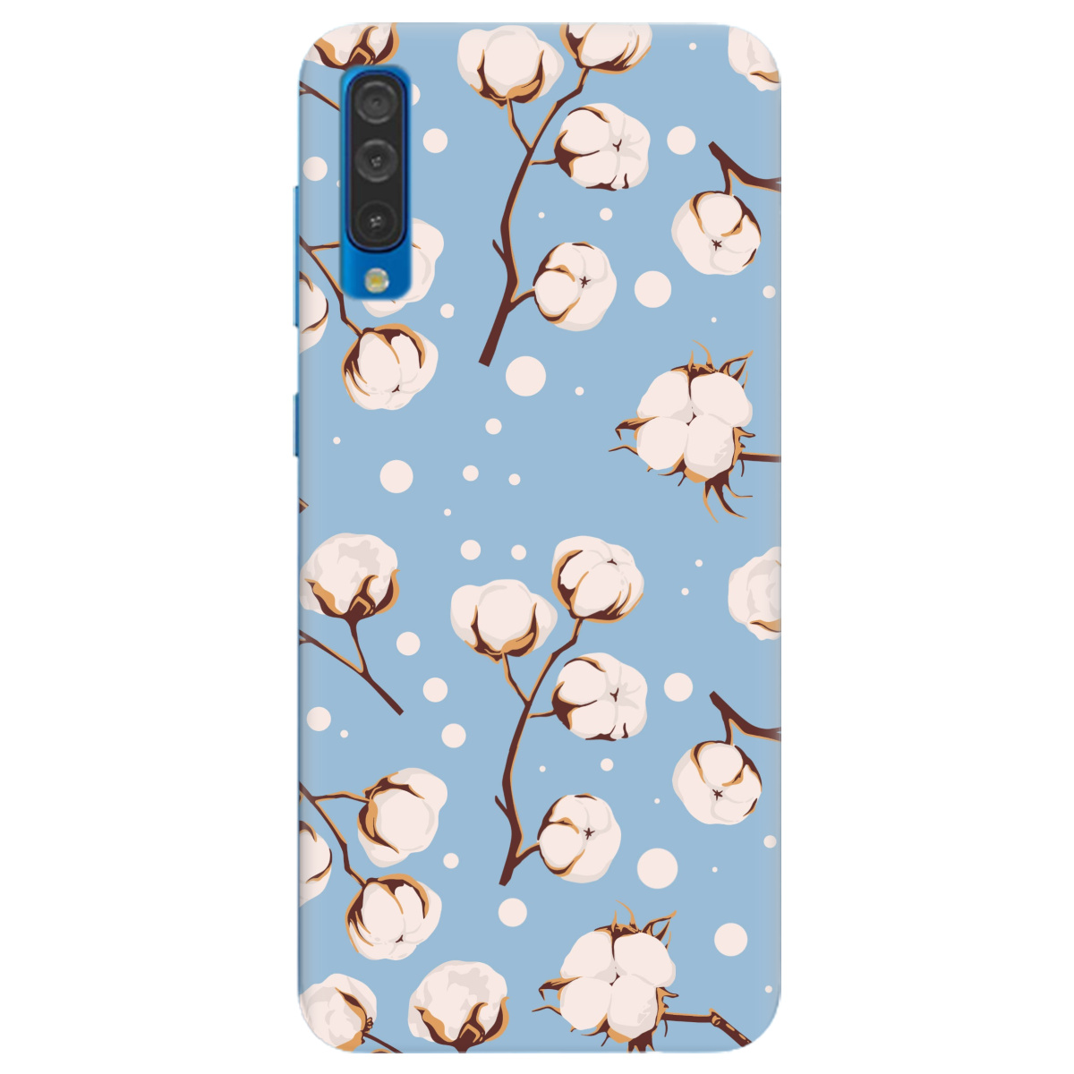 Чохол для Samsung Galaxy A30s Квітка бавовни - фото 1 - Чохли для телефонів