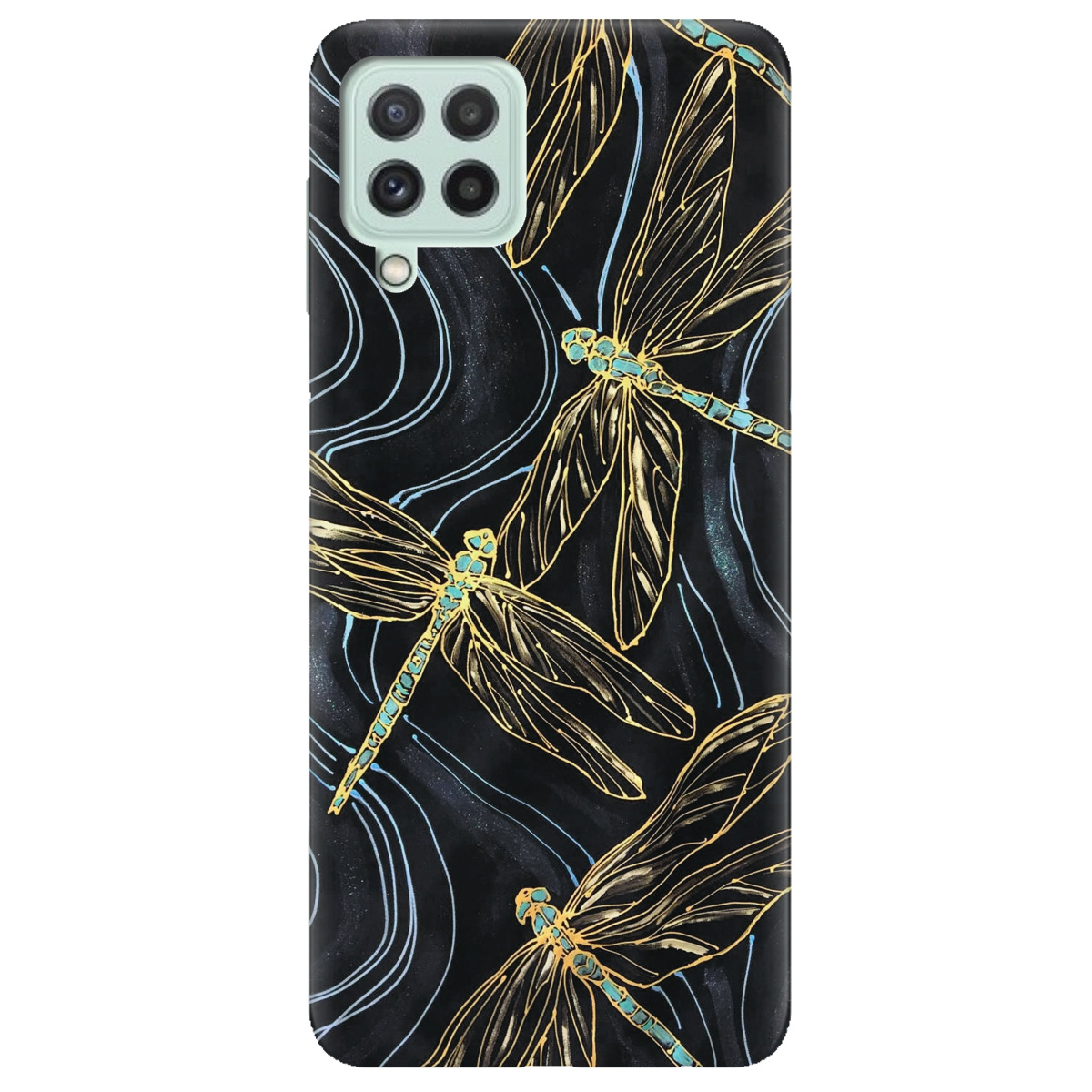 Чехол для Samsung Galaxy M32 Dragonfly - фото 1 - Чехлы для телефонов