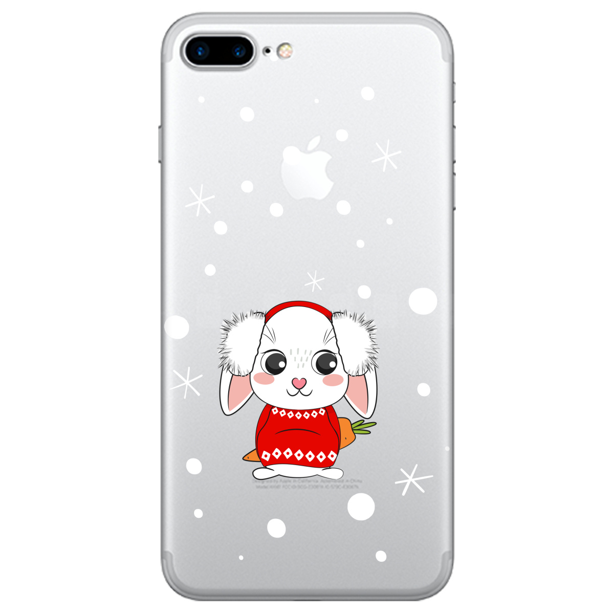 Чохол для Apple iPhone 7 Plus My bunny - фото 1 - Чохли для телефонів