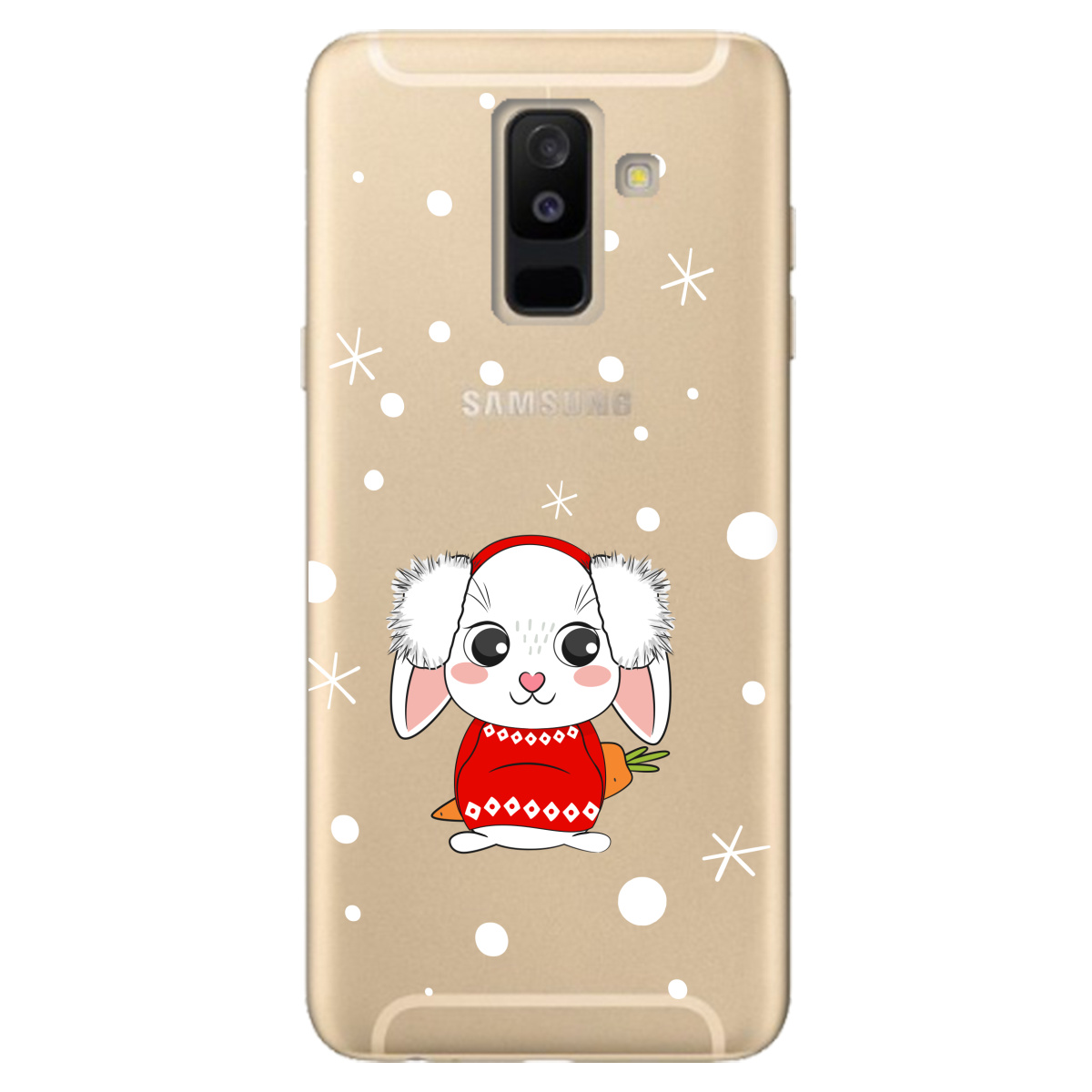 Чехол для Samsung Galaxy A6 Plus 2018 My bunny - фото 1 Чехол для Samsung Galaxy A6 Plus 2018 My bunny - фото 1 - Чехлы для телефонов