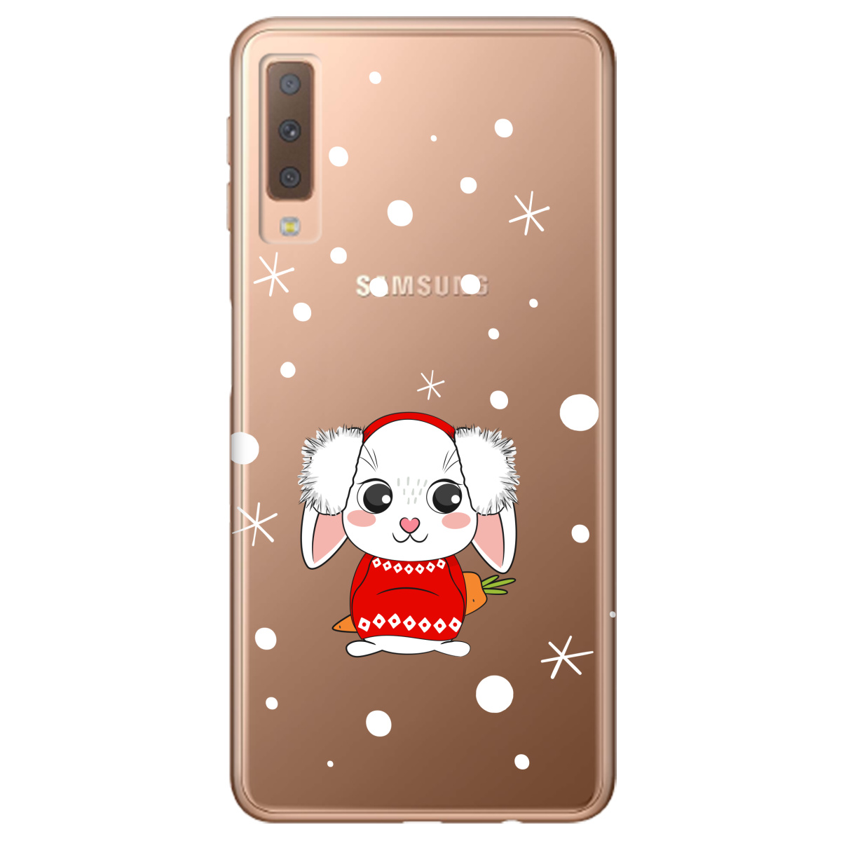 Чехол для Samsung Galaxy A7 2018 My bunny - фото 1 - Чехлы для телефонов