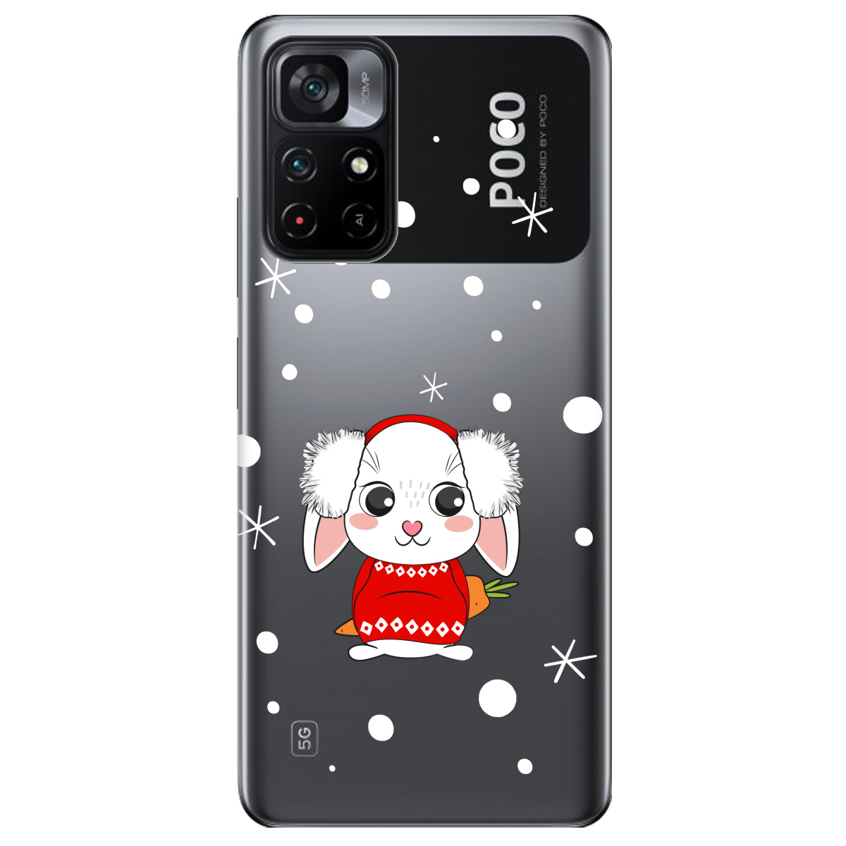 Чохол для Xiaomi Poco M4 Pro 5G My bunny - фото 1 - Чохли для телефонів