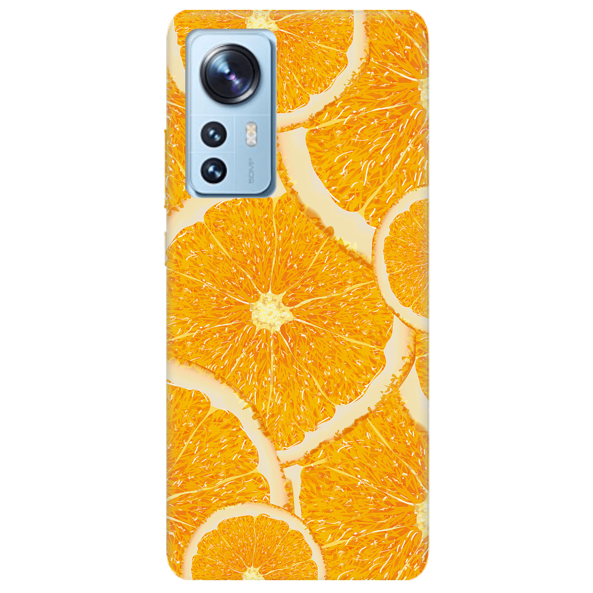 Чехол для Xiaomi 12X Orange - фото 1 Чехол для Xiaomi 12X Orange - фото 1 - Чехлы для телефонов