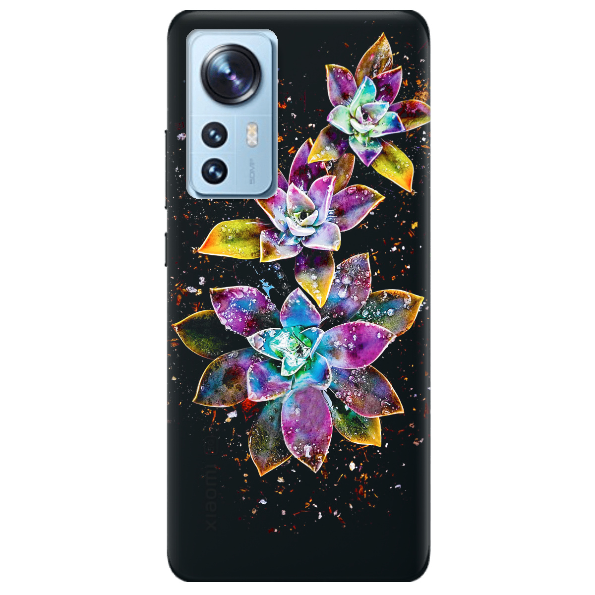 Чехол для Xiaomi 12X Magical flowers - фото 1 Чехол для Xiaomi 12X Magical flowers - фото 1 - Чехлы для телефонов
