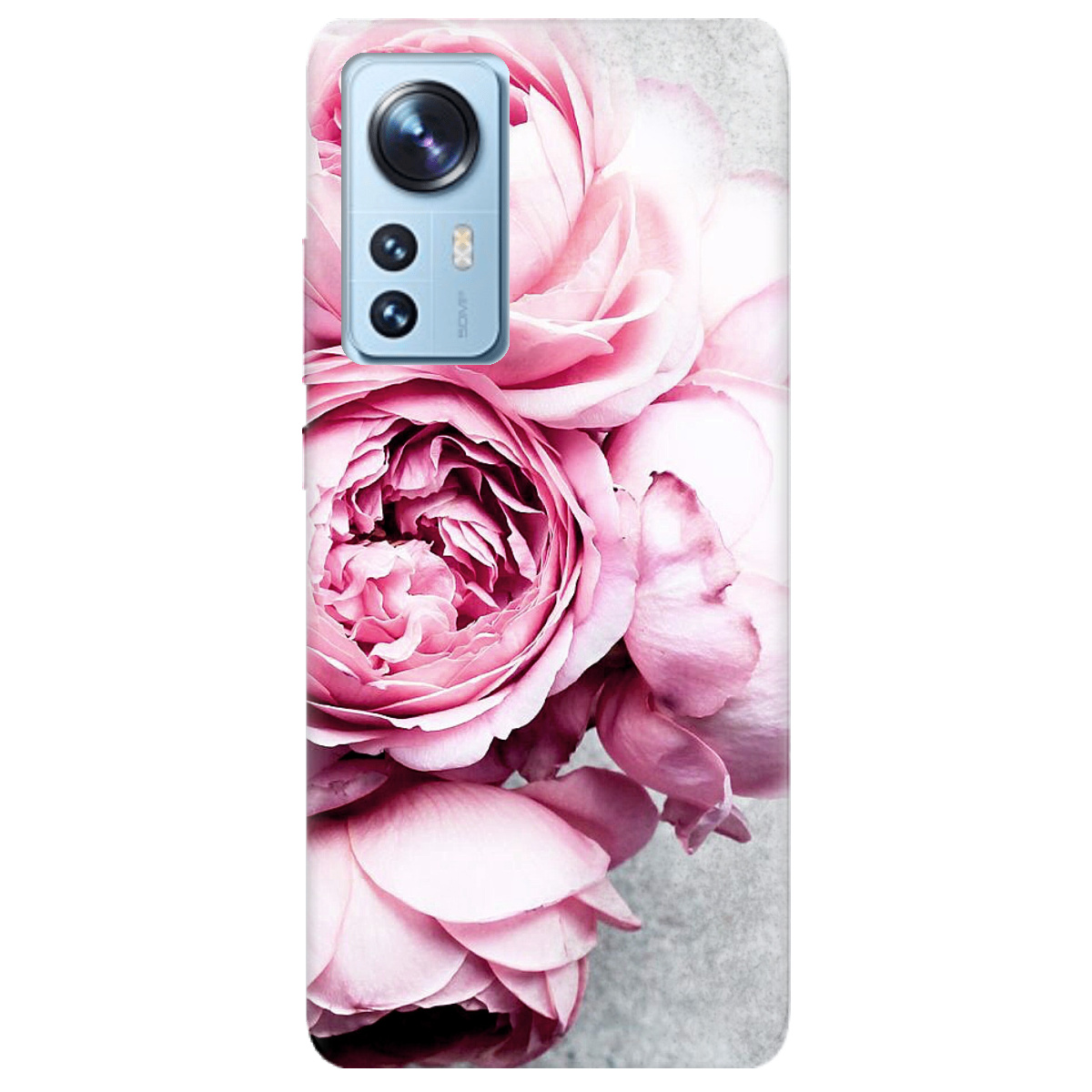 Чехол для Xiaomi 12X Peony - фото 1 Чехол для Xiaomi 12X Peony - фото 1 - Чехлы для телефонов