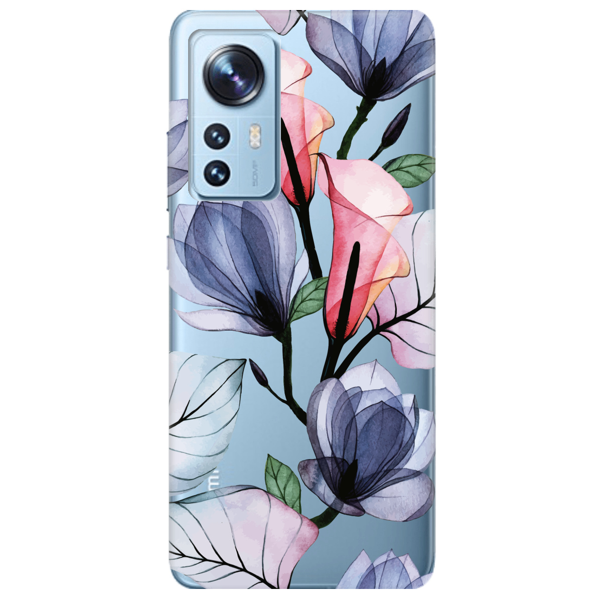Чехол для Xiaomi 12X Tropical flowers - фото 1 - Чехлы для телефонов
