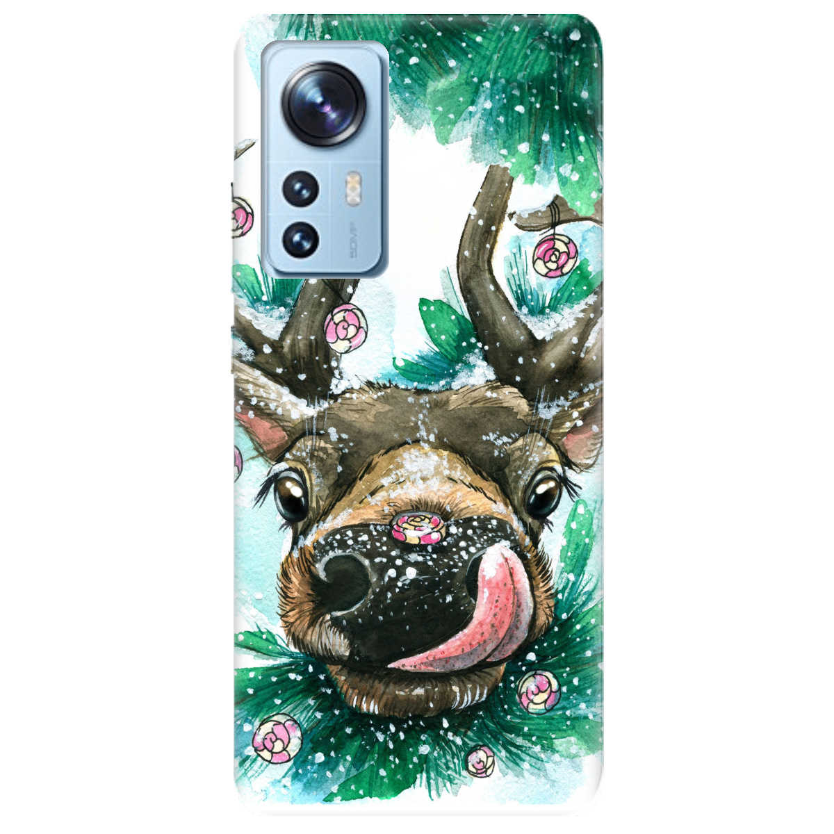 Чехол для Xiaomi 12X Сute deer - фото 1 - Чехлы для телефонов