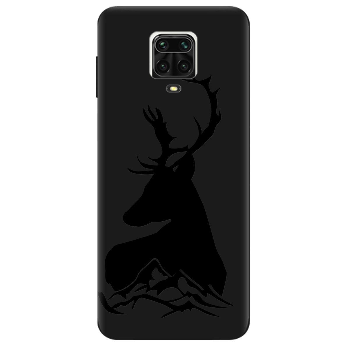 Чехол для Xiaomi Redmi Note 9 Pro черный матовый soft touch Moral - фото 1 Чехол для Xiaomi Redmi Note 9 Pro черный матовый soft touch Moral - фото 1 - Чехлы для телефонов
