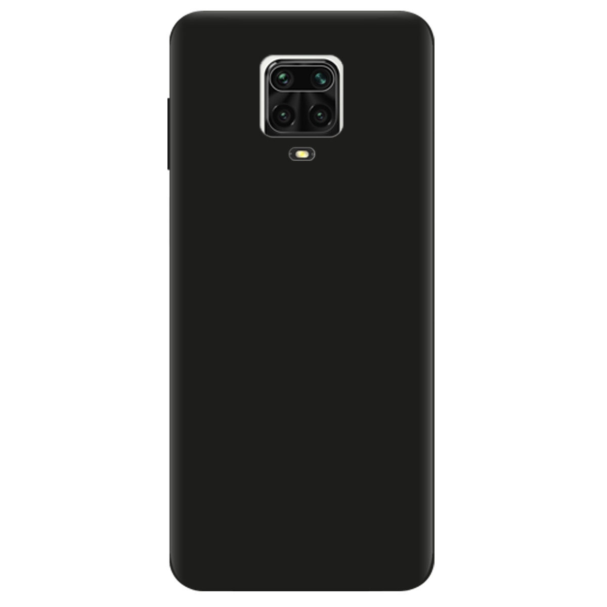 Чохол для Xiaomi Redmi Note 9 Pro чорний матовий soft touch - фото 1 - Чохли для телефонів