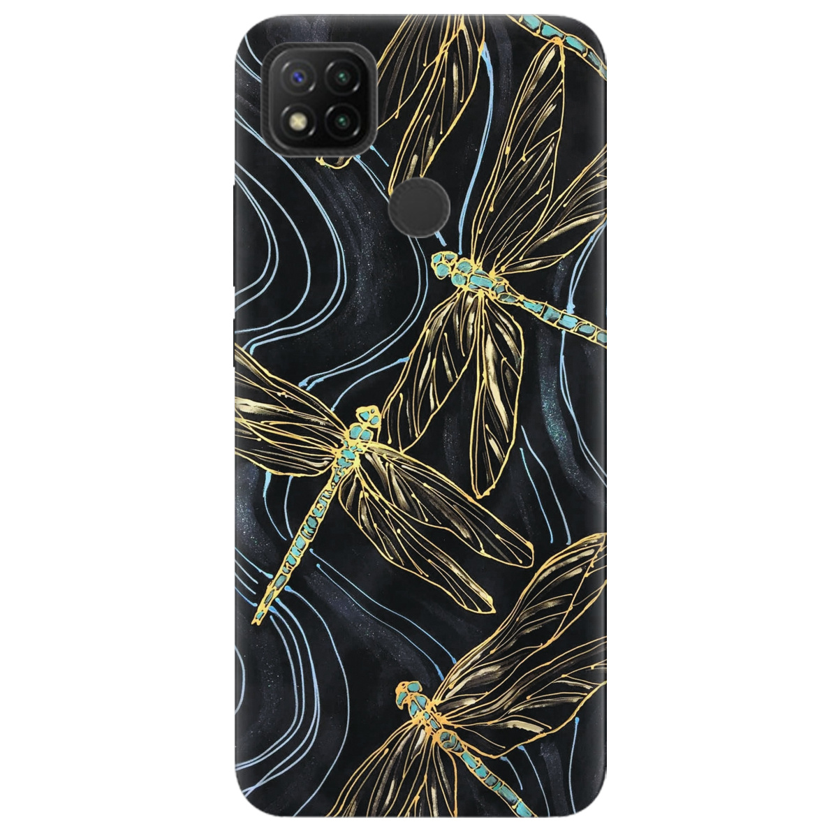 Чехол для Xiaomi Redmi 9C Dragonfly - фото 1 Чехол для Xiaomi Redmi 9C Dragonfly - фото 1 - Чехлы для телефонов