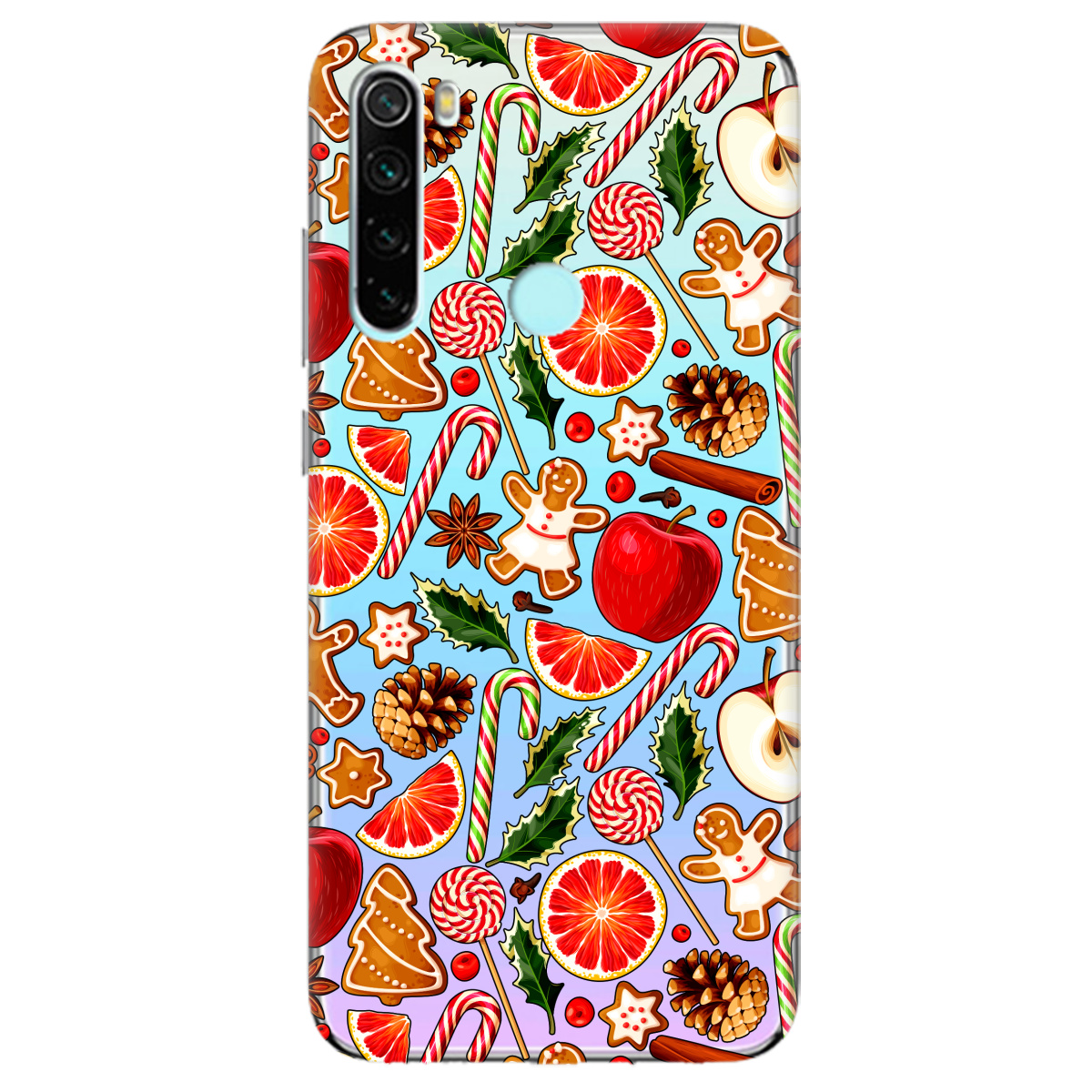 Чохол для Xiaomi Redmi Note 8T Christmas spices - фото 1 Чохол для Xiaomi Redmi Note 8T Christmas spices - фото 1 - Чохли для телефонів