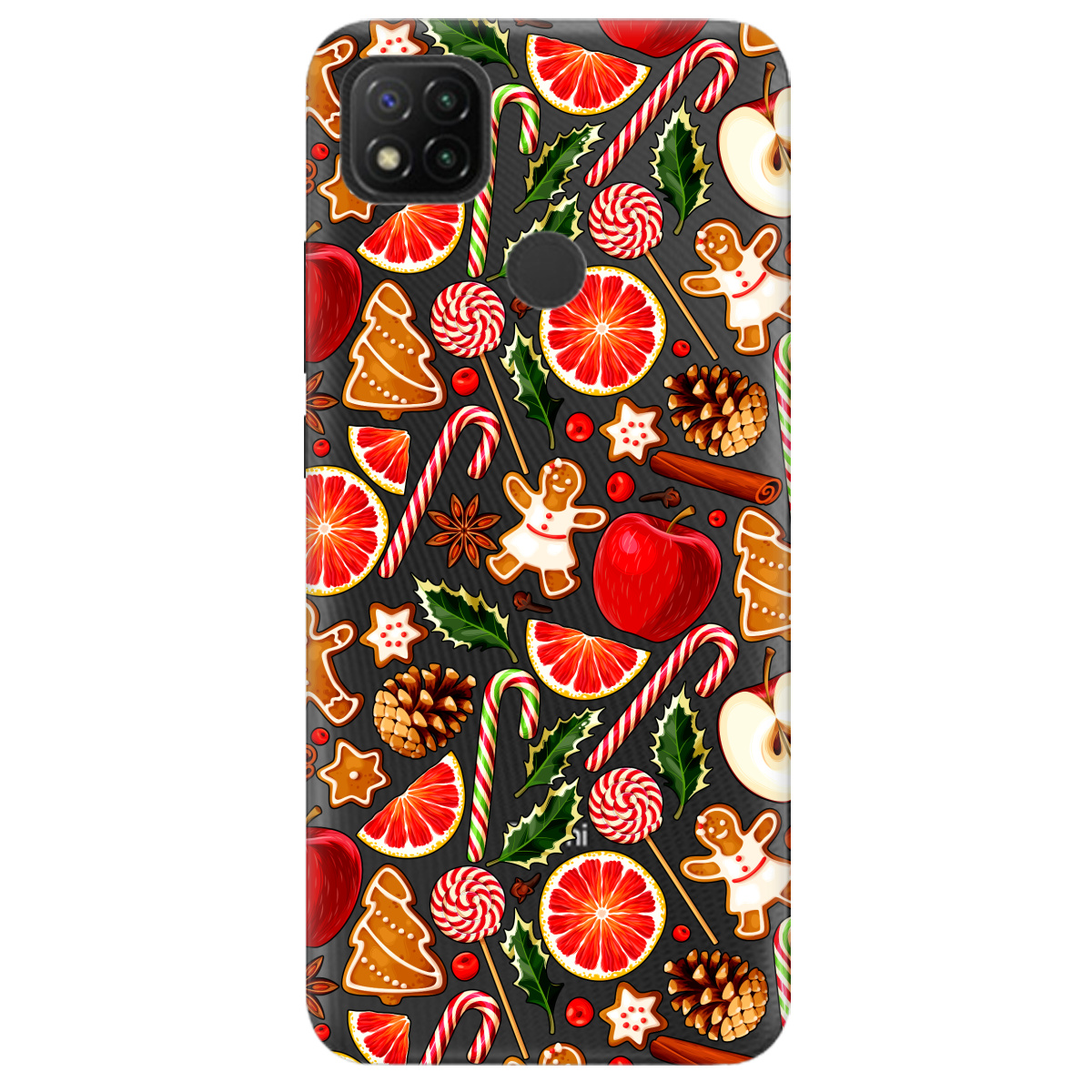 Чохол для Xiaomi Redmi 9C Christmas spices - фото 1 - Чохли для телефонів