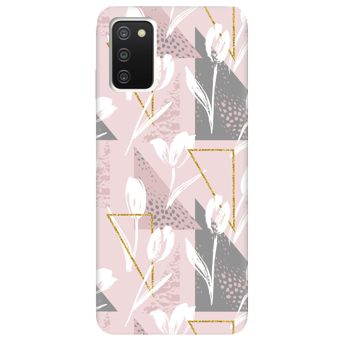 Чехол для Samsung Galaxy A03s White tulips - фото 1 - Чехлы для телефонов