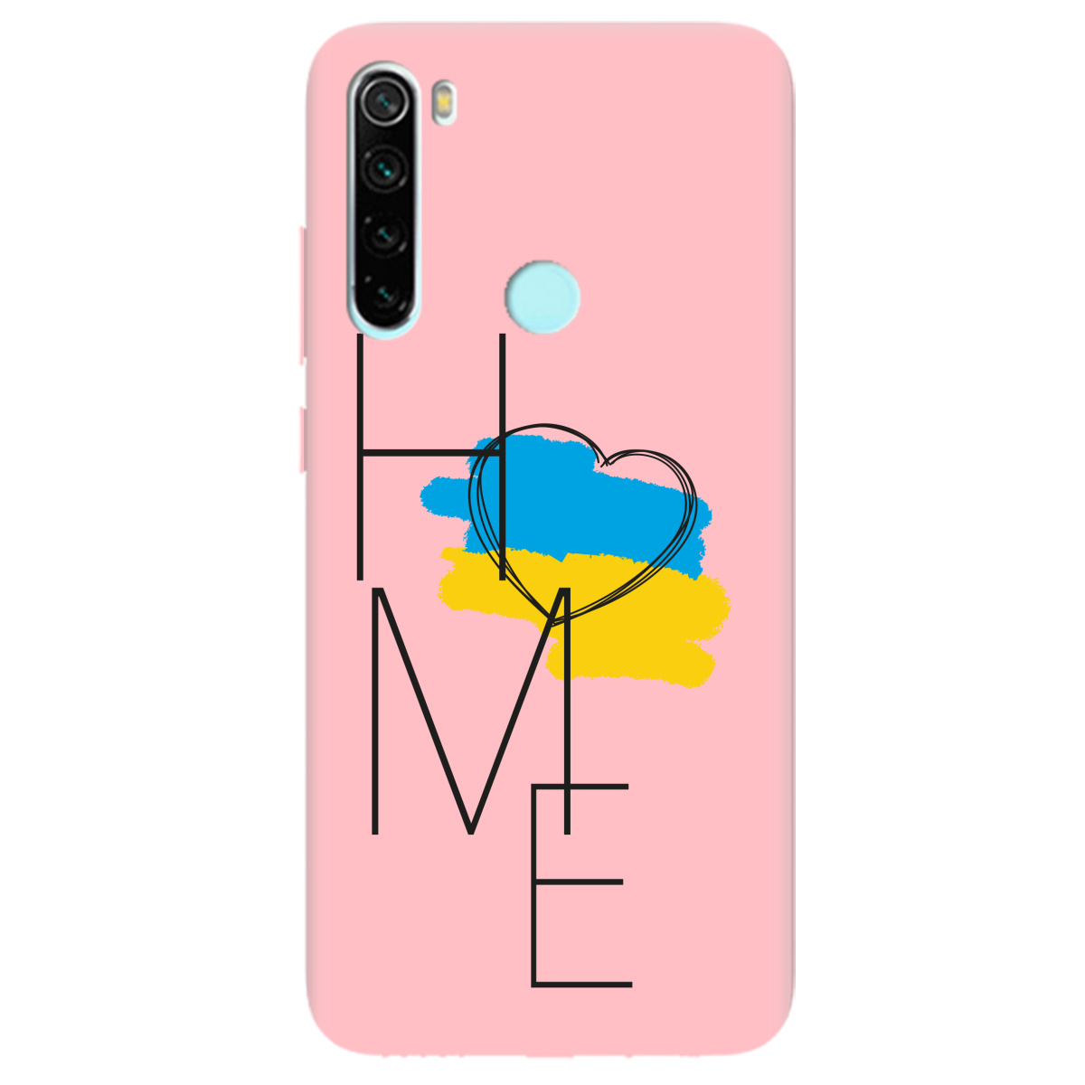 Чехол для Xiaomi Redmi Note 8T нежно-розовый матовый soft touch Home - фото 1 Чехол для Xiaomi Redmi Note 8T нежно-розовый матовый soft touch Home - фото 1 - Чехлы для телефонов