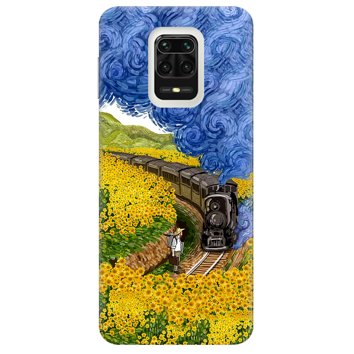 Чохол для Xiaomi Redmi Note 9s Train - фото 1 Чохол для Xiaomi Redmi Note 9s Train - фото 1 - Чохли для телефонів