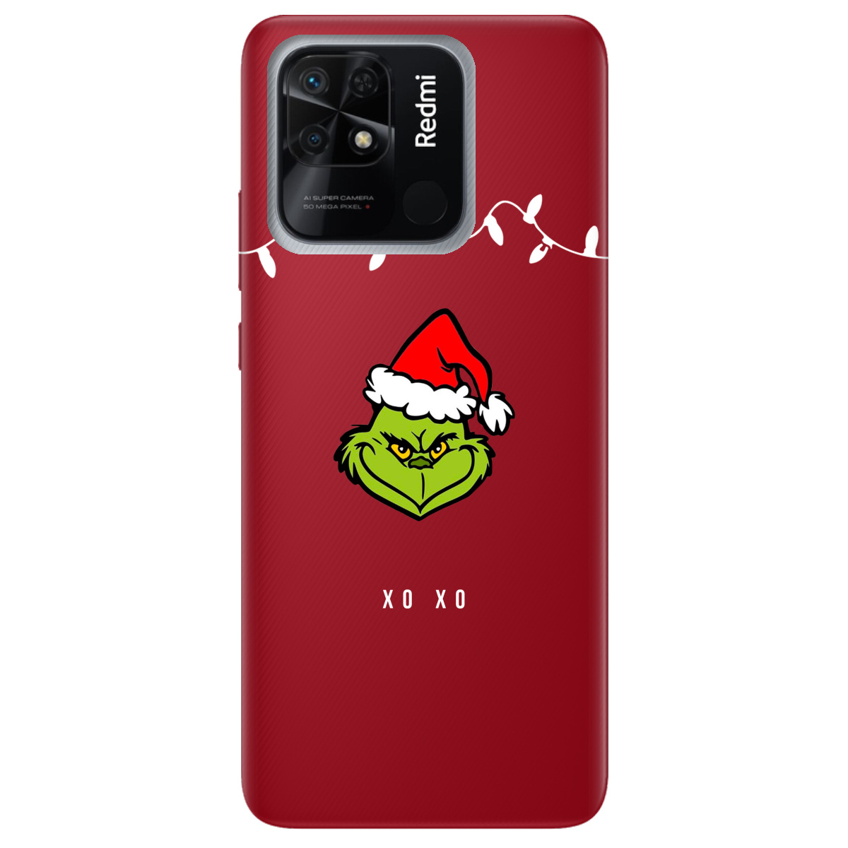 Чохол для Xiaomi Redmi 10C Grinch xo xo - фото 1 - Чохли для телефонів
