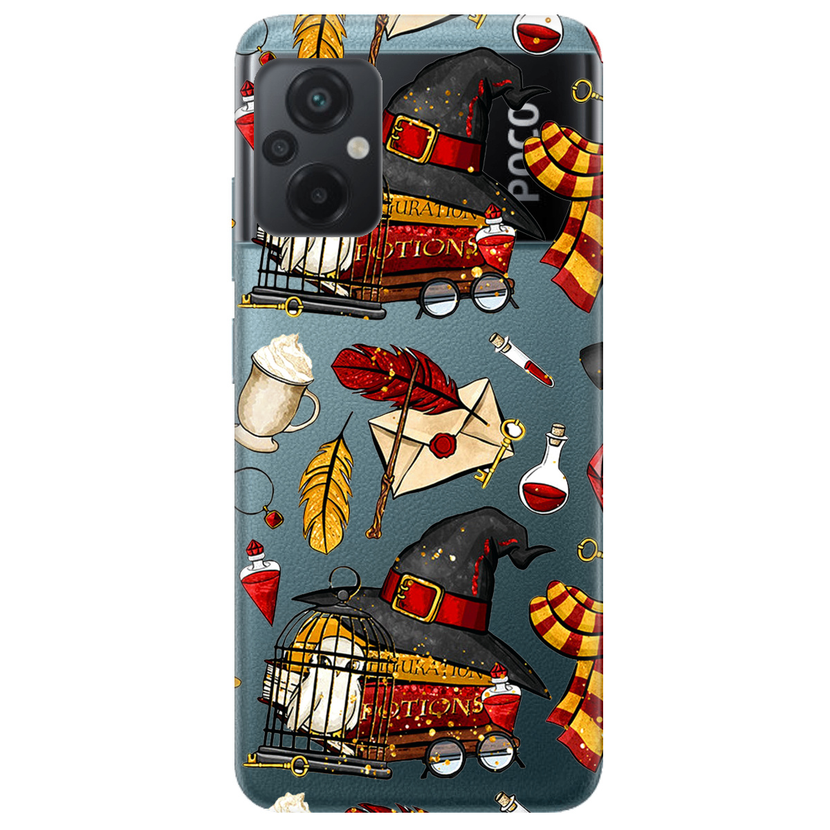 Чохол для Xiaomi Poco M5 Hogwarts - фото 1 - Чохли для телефонів