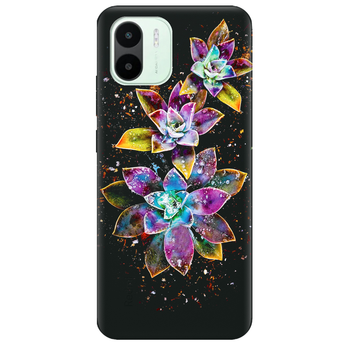 Чехол для Xiaomi Redmi A1 Magical flowers - фото 1 - Чехлы для телефонов