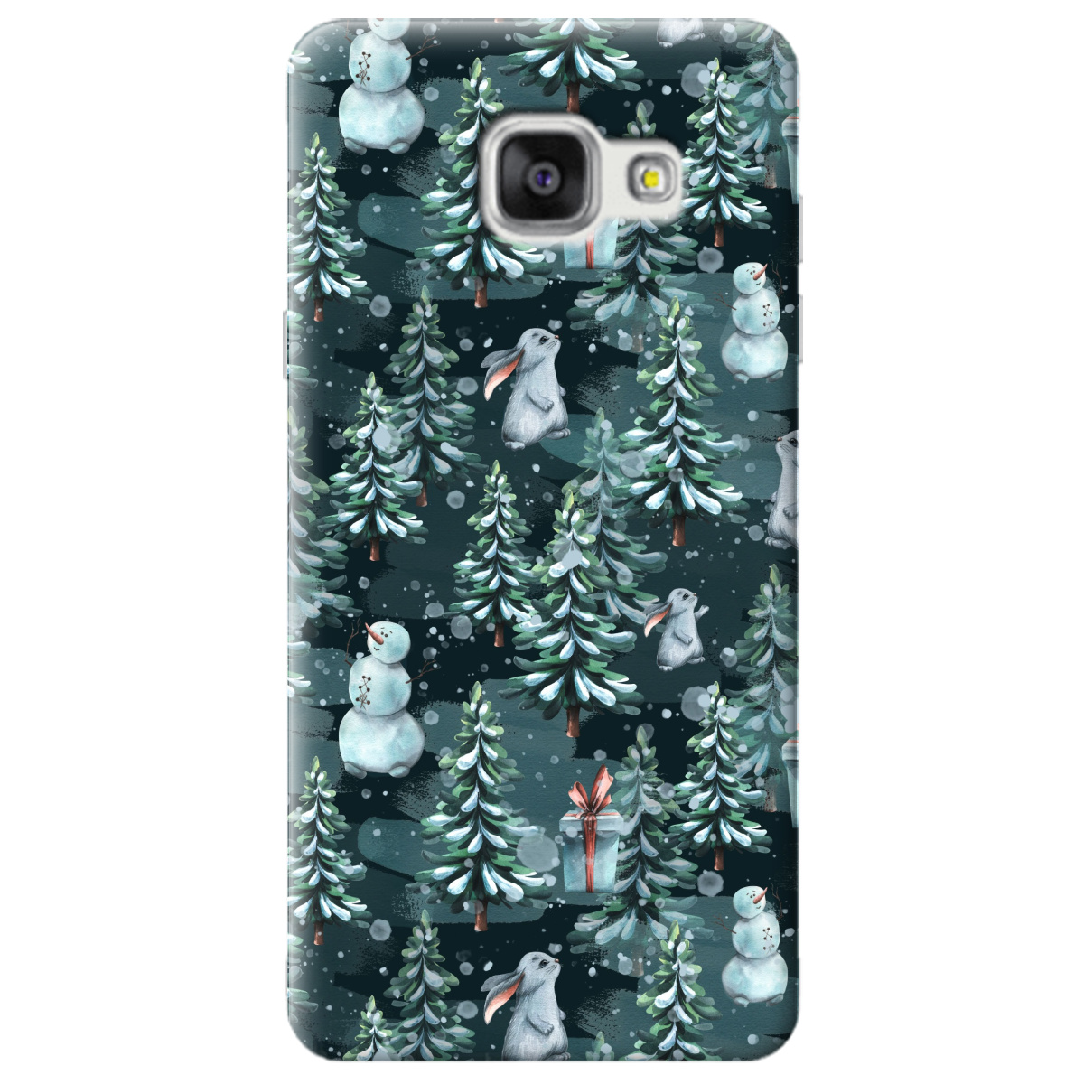 Чохол для Samsung Galaxy A5 2016 Winter forest - фото 1 - Чохли для телефонів