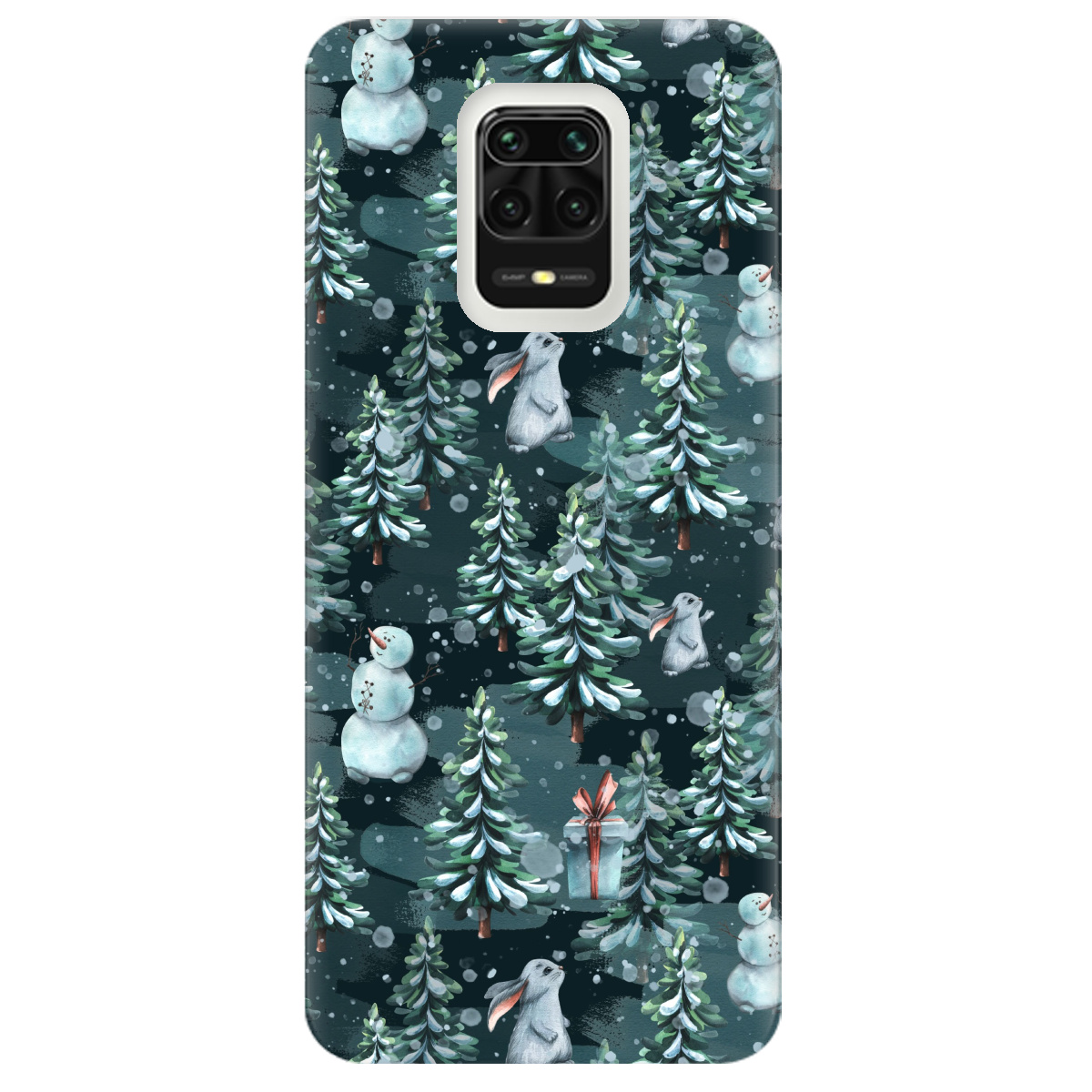 Чехол для Xiaomi Redmi Note 9 Pro Winter forest - фото 1 - Чехлы для телефонов