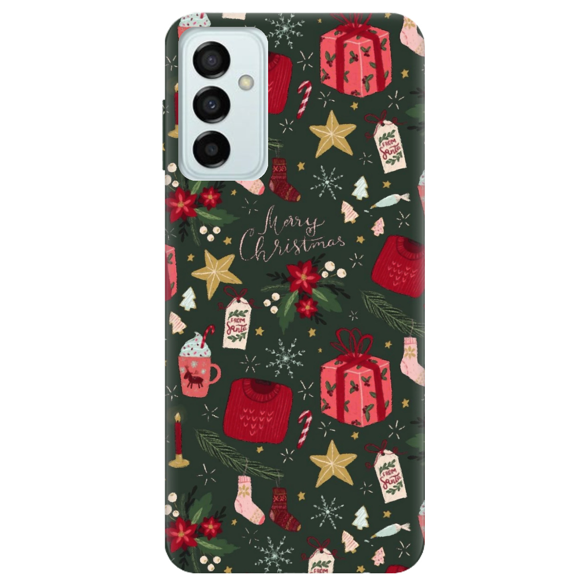 Чехол для Samsung Galaxy M23 5G Merry christmas - фото 1 - Чехлы для телефонов