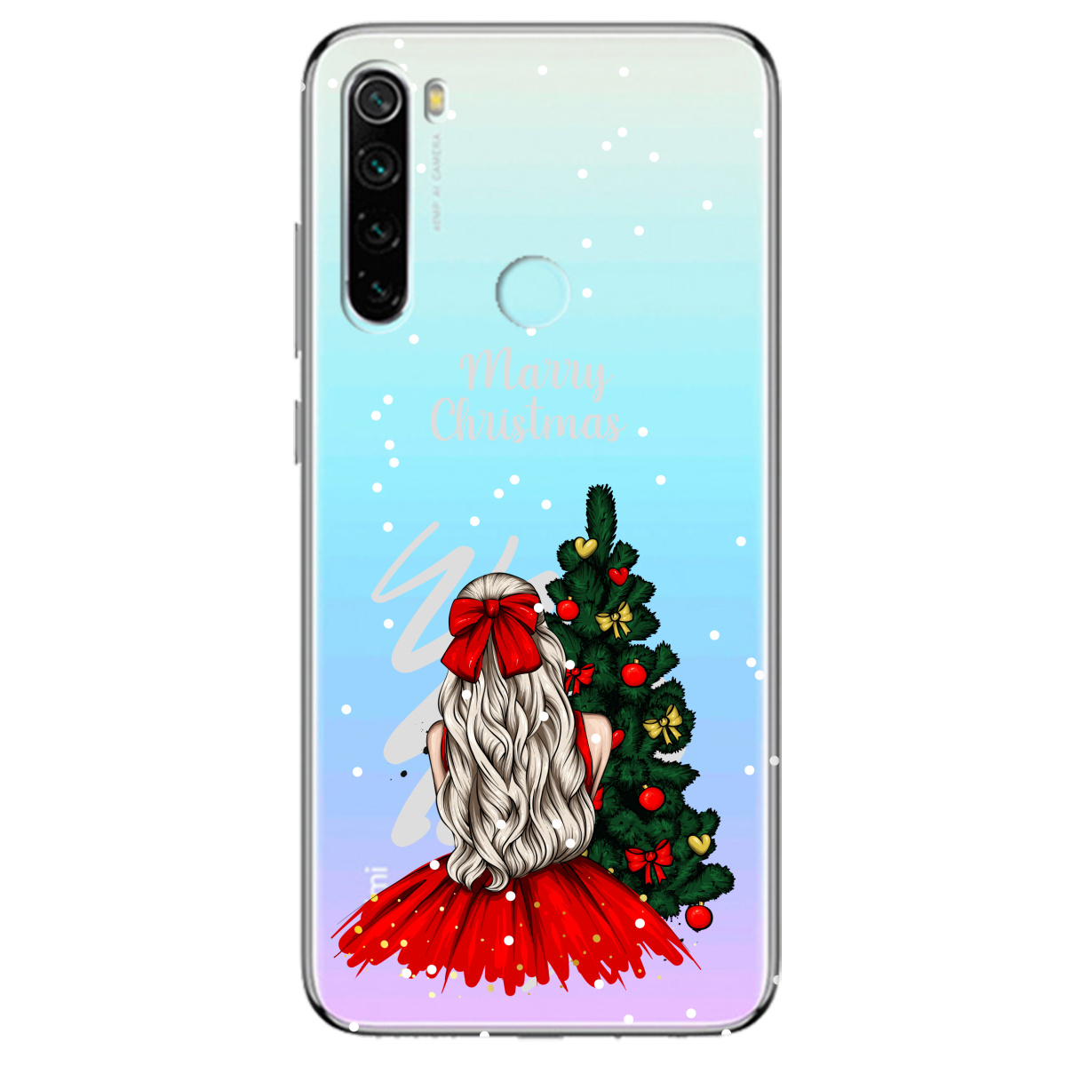 Чохол для Xiaomi Redmi Note 8T Beautiful christmas - фото 1 Чохол для Xiaomi Redmi Note 8T Beautiful christmas - фото 1 - Чохли для телефонів