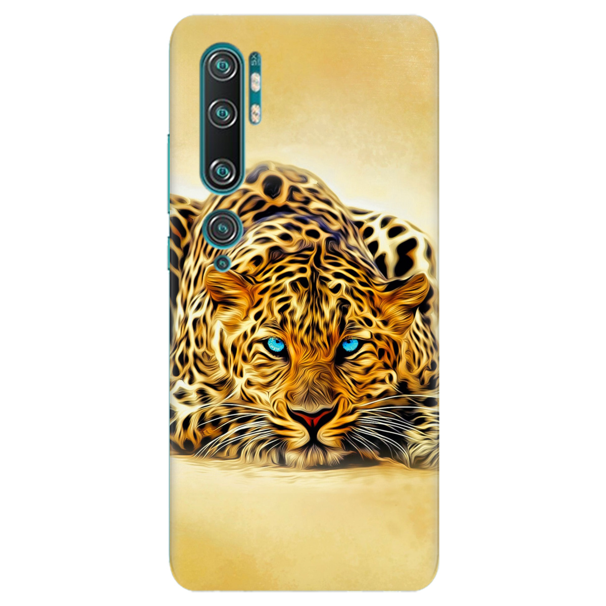 Чохол для Xiaomi Mi Note 10 Pro Леопард - фото 1 - Чохли для телефонів