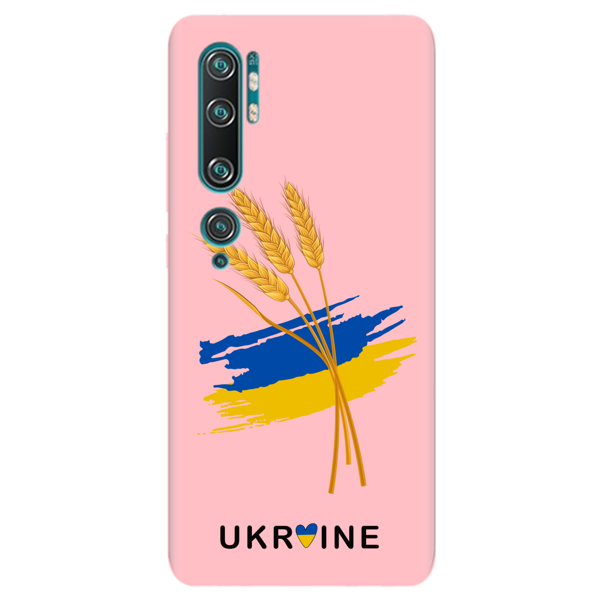 Чохол для Xiaomi Mi Note 10 Pro ніжно-рожевий матовий soft touch Spikelets - фото 1 Чохол для Xiaomi Mi Note 10 Pro ніжно-рожевий матовий soft touch Spikelets - фото 1 - Чохли для телефонів