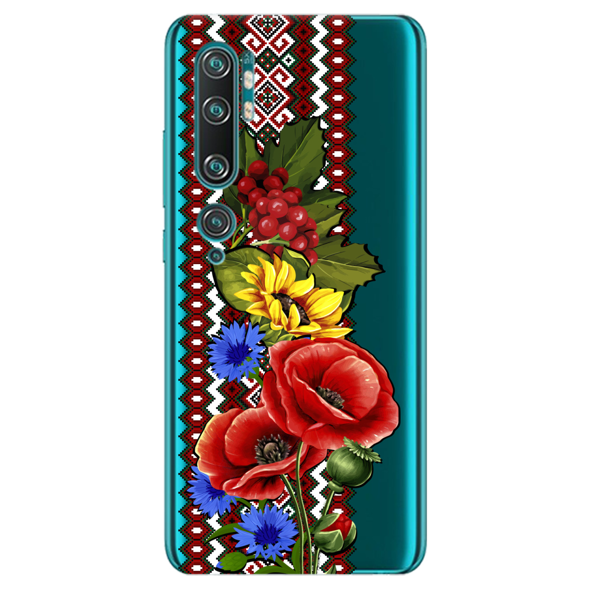 Чехол для Xiaomi Mi Note 10 Pro Ukraine ornament - фото 1 - Чехлы для телефонов