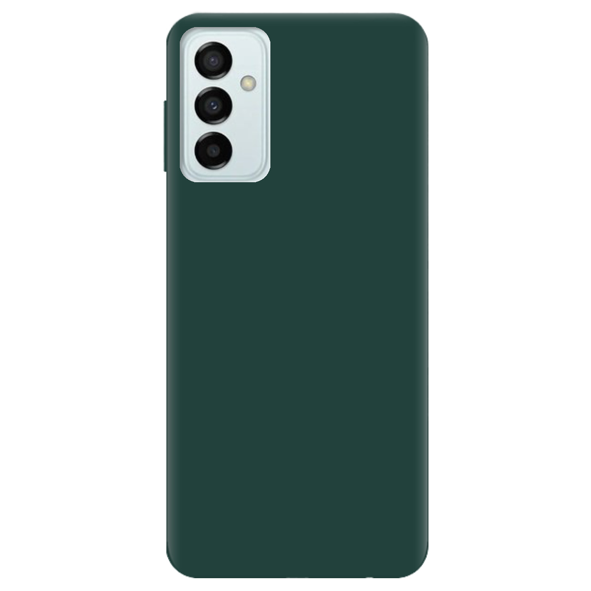 Чохол для Samsung Galaxy M23 5G темно-зелений матовий soft touch - фото 1 Чохол для Samsung Galaxy M23 5G темно-зелений матовий soft touch - фото 1 - Чохли для телефонів