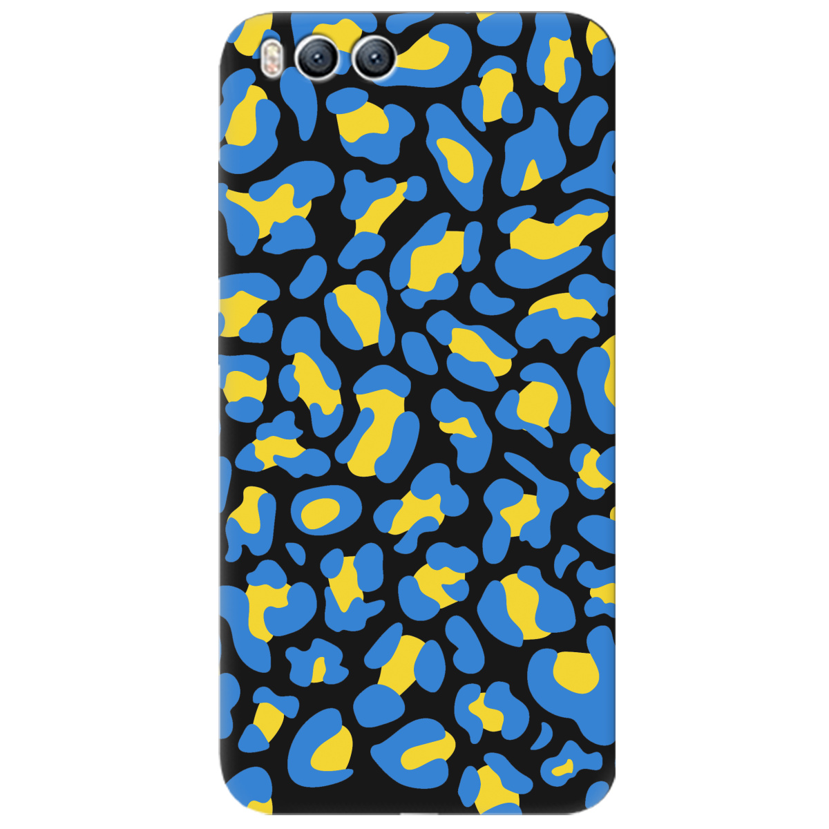 Чехол для Xiaomi Mi 6 черный матовый soft touch LeopardUA - фото 1 - Чехлы для телефонов