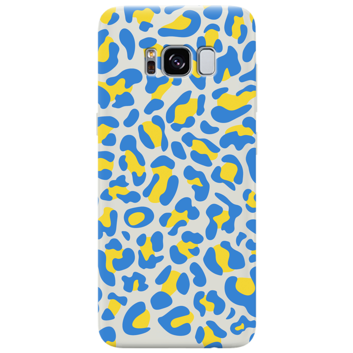 Чехол для Samsung Galaxy S8 полупрозрачный матовый soft touch LeopardUA - фото 1 - Чехлы для телефонов