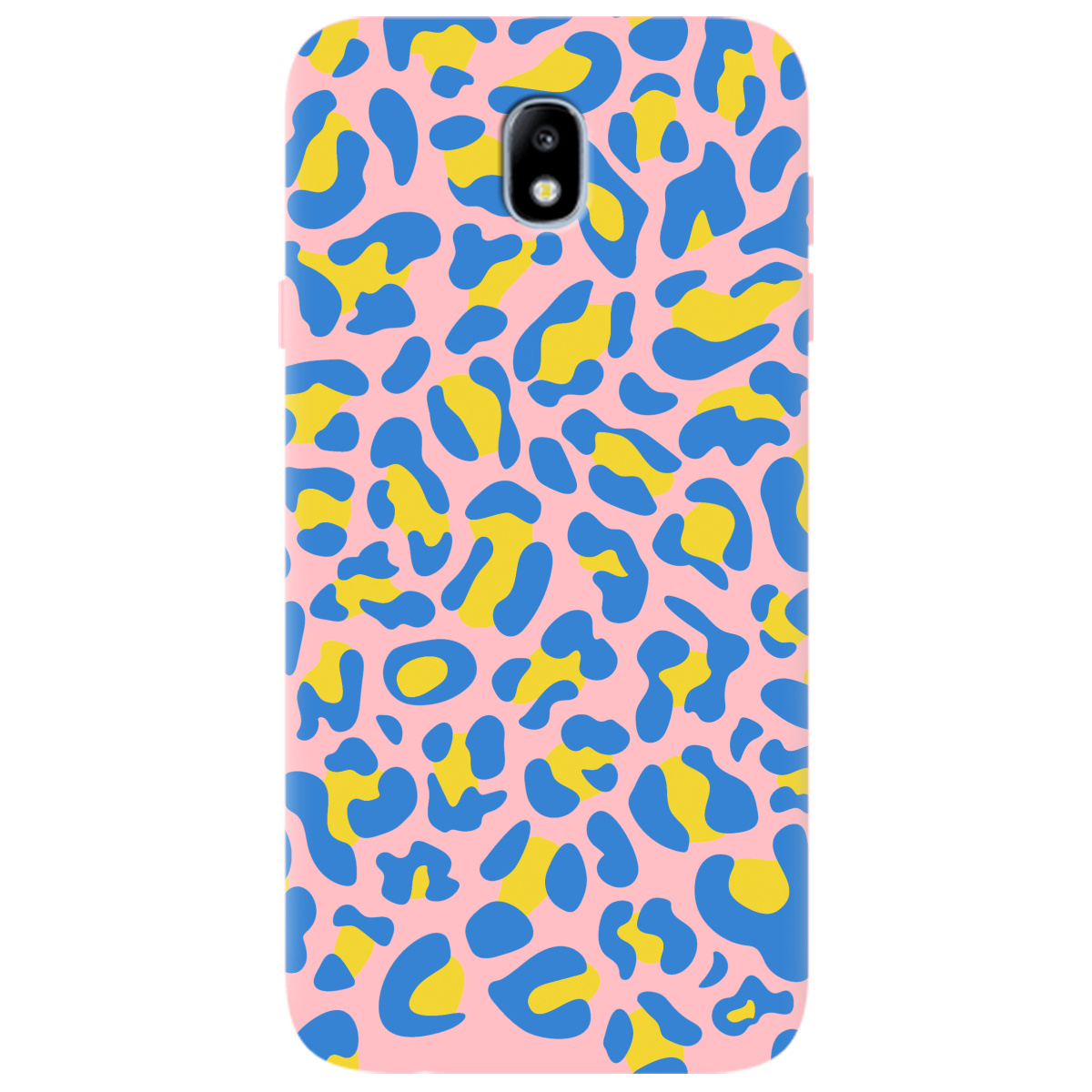 Чохол для Samsung Galaxy J7 2017 ніжно-рожевий матовий soft touch LeopardUA - фото 1 - Чохли для телефонів