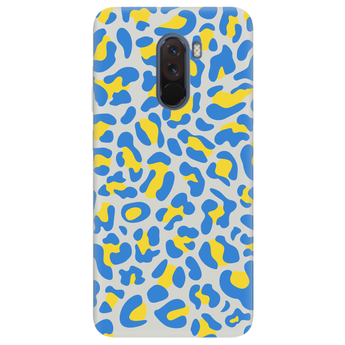 Чехол для Xiaomi Pocophone F1 полупрозрачный матовый soft touch LeopardUA - фото 1 - Чехлы для телефонов