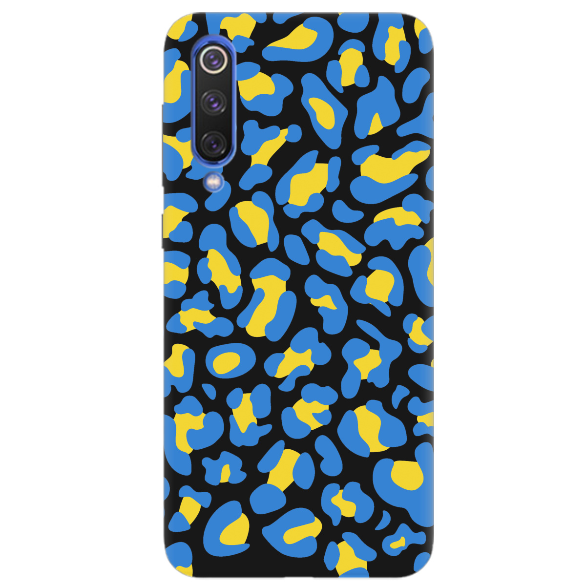 Чохол для Xiaomi Mi 9 чорний матовий soft touch LeopardUA - фото 1 - Чохли для телефонів