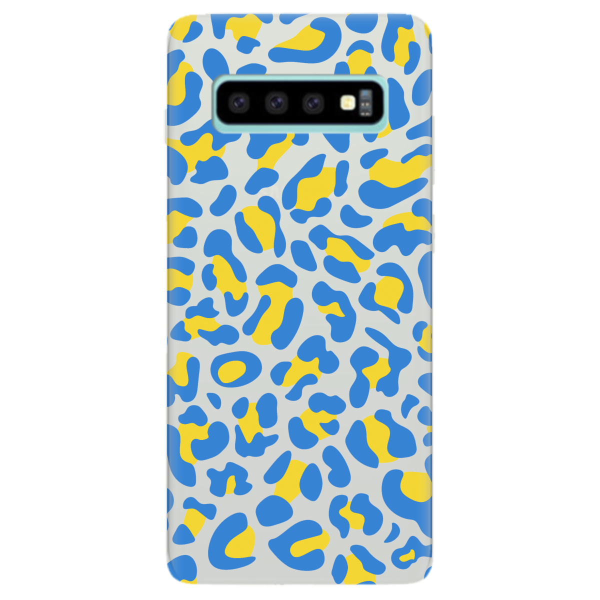 Чехол для Samsung Galaxy S10 Plus полупрозрачный матовый soft touch LeopardUA - фото 1 - Чехлы для телефонов