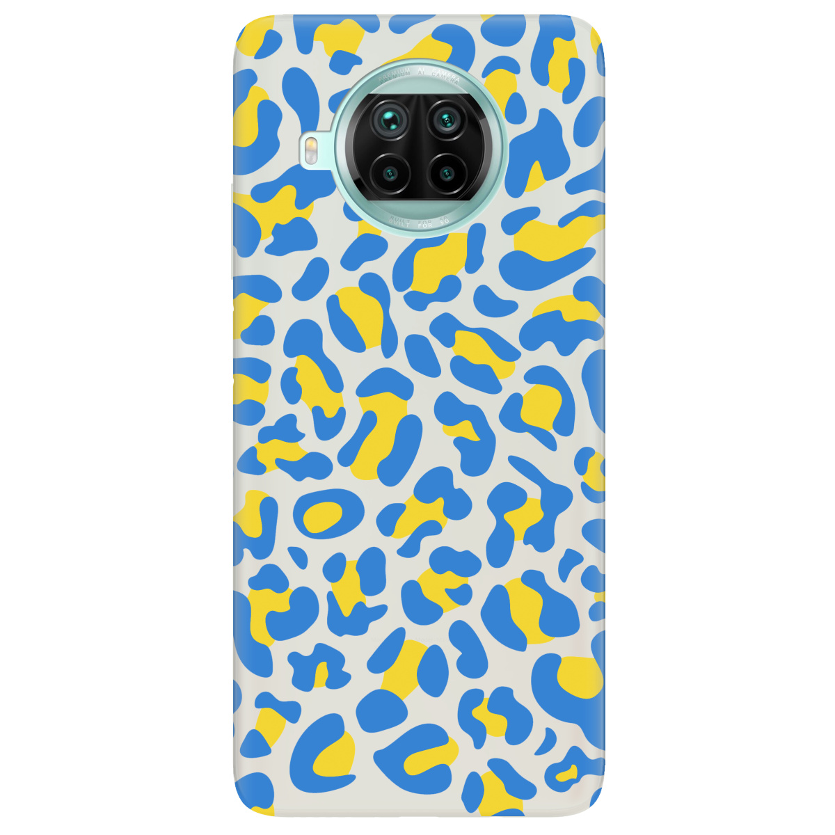 Чехол для Xiaomi Mi 10T Lite полупрозрачный матовый soft touch LeopardUA - фото 1 - Чехлы для телефонов