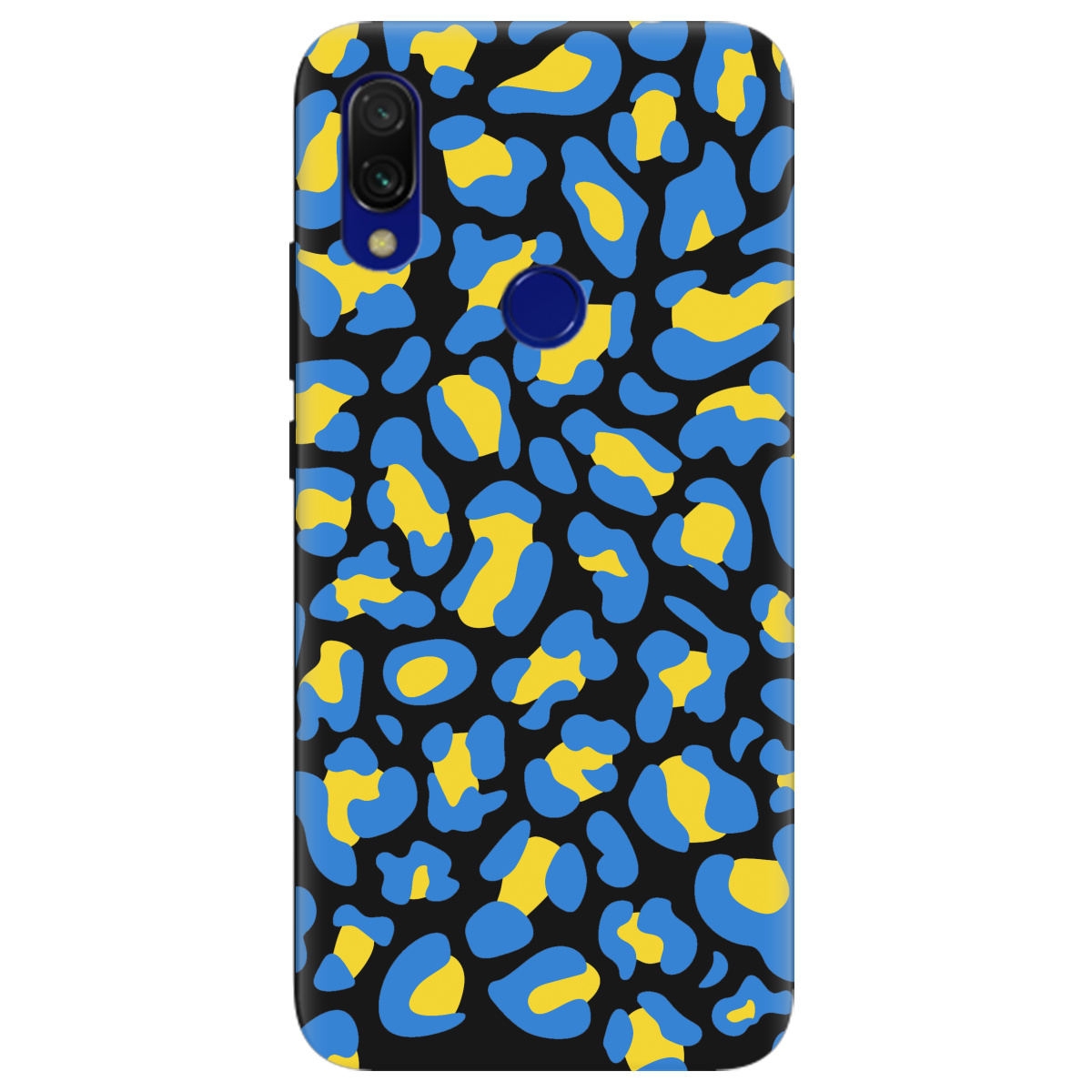 Чехол для Xiaomi Redmi Note 7 /  7Pro черный матовый soft touch LeopardUA - фото 1 - Чехлы для телефонов