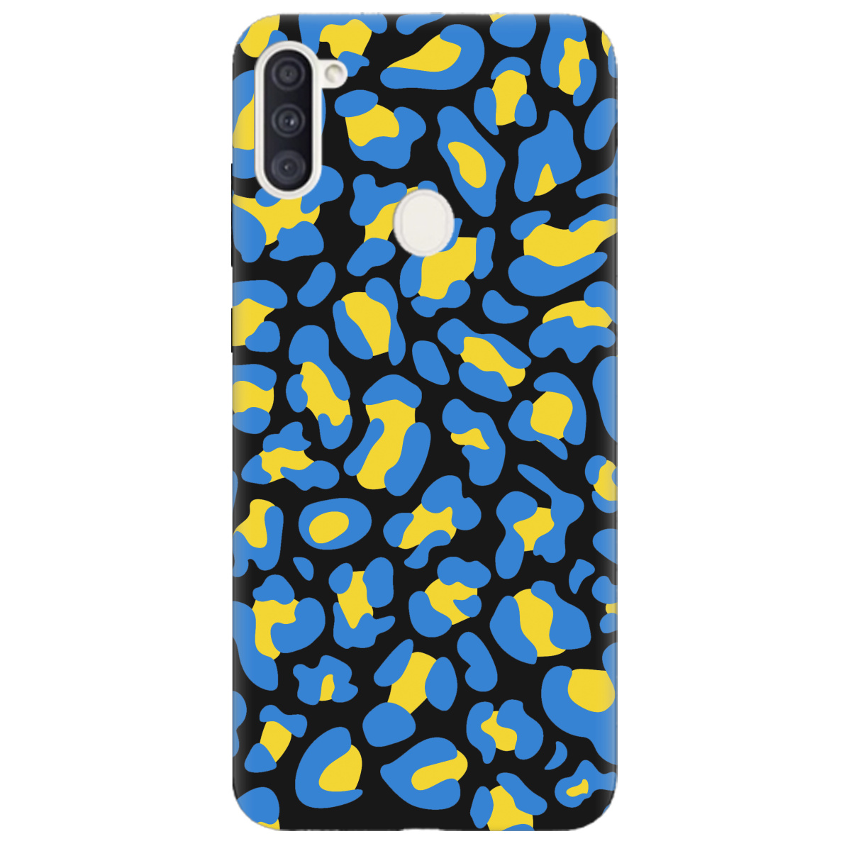 Чехол для Samsung Galaxy M11 черный матовый soft touch LeopardUA - фото 1 Чехол для Samsung Galaxy M11 черный матовый soft touch LeopardUA - фото 1 - Чехлы для телефонов