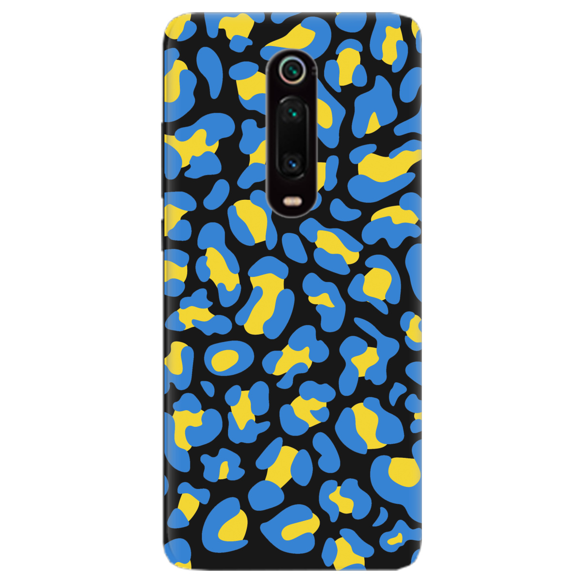 Чохол для Xiaomi Mi 9T Pro чорний матовий soft touch LeopardUA - фото 1 - Чохли для телефонів