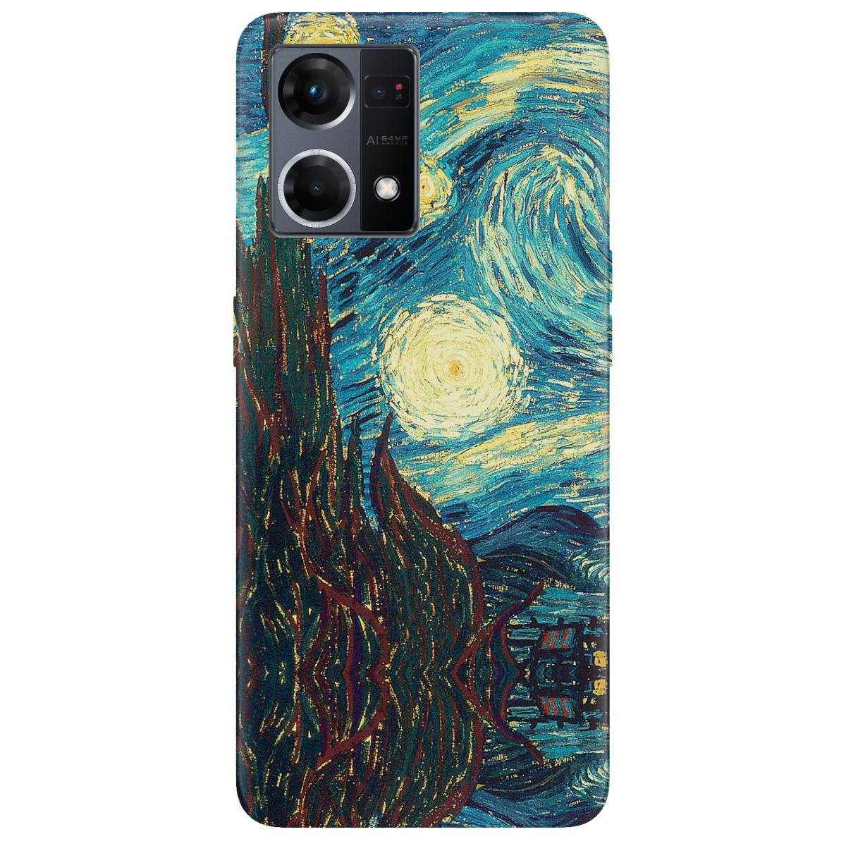 Чехол для Oppo Reno  7 4G Starry Night - фото 1 - Чехлы для телефонов