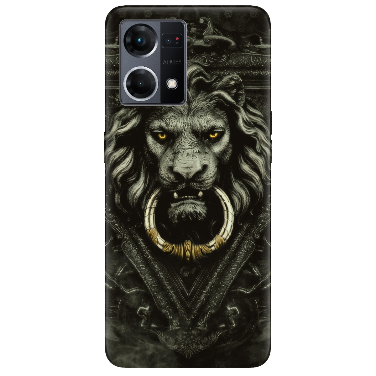 Чохол для Oppo Reno  7 4G Iron lion - фото 1 Чохол для Oppo Reno  7 4G Iron lion - фото 1 - Чохли для телефонів