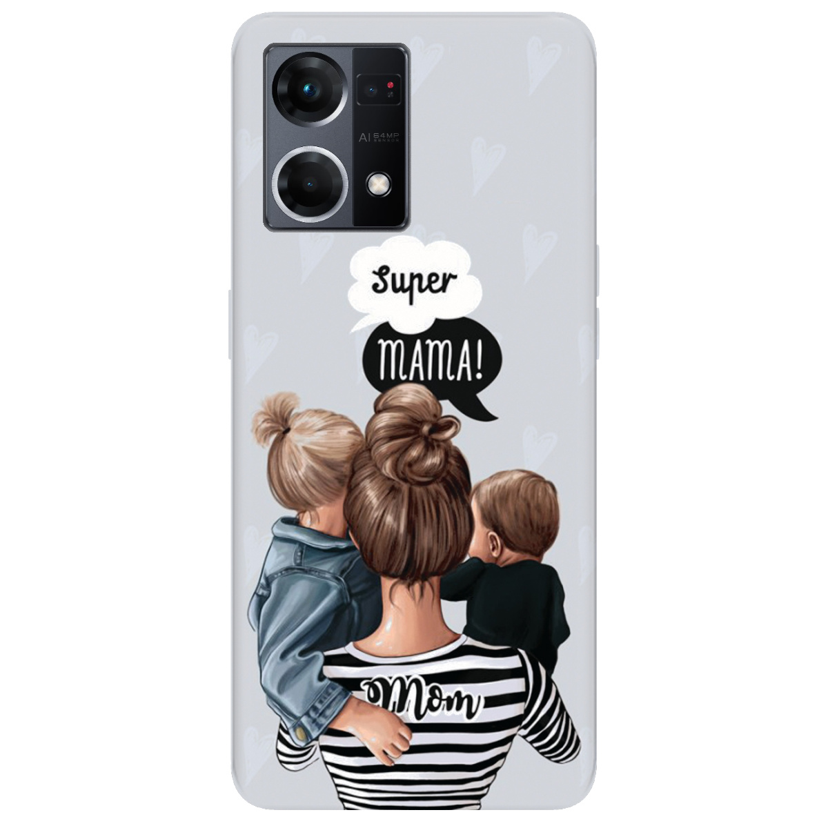 Чохол для Oppo Reno  7 4G Super Mama - фото 1 - Чохли для телефонів
