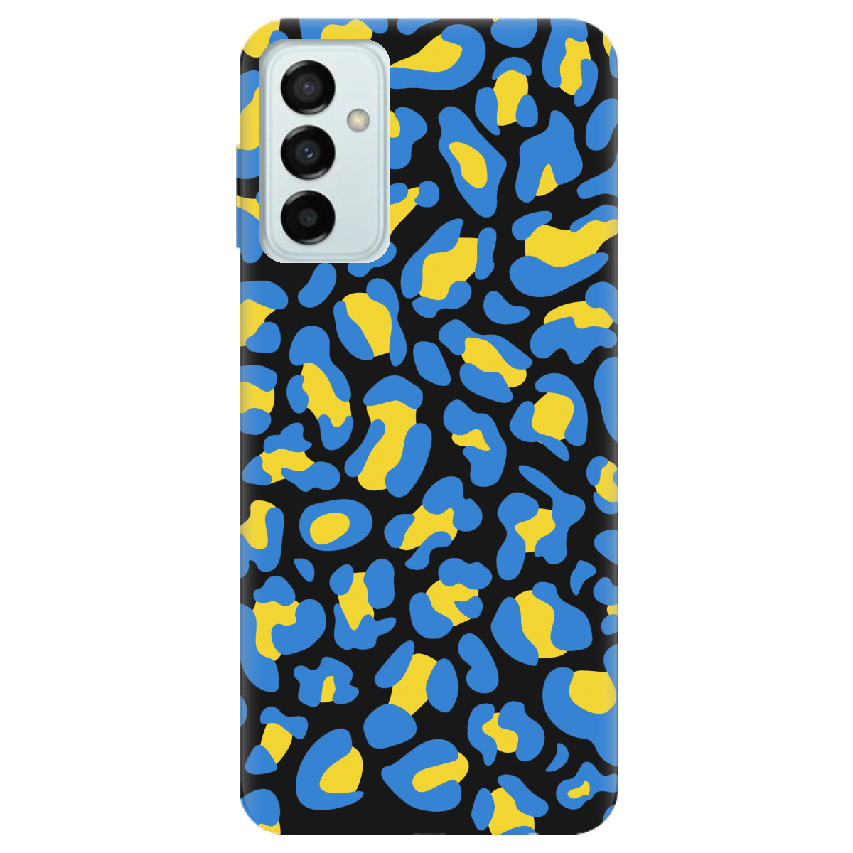 Чехол для Samsung Galaxy M13 4G черный матовый soft touch LeopardUA - фото 1 - Чехлы для телефонов